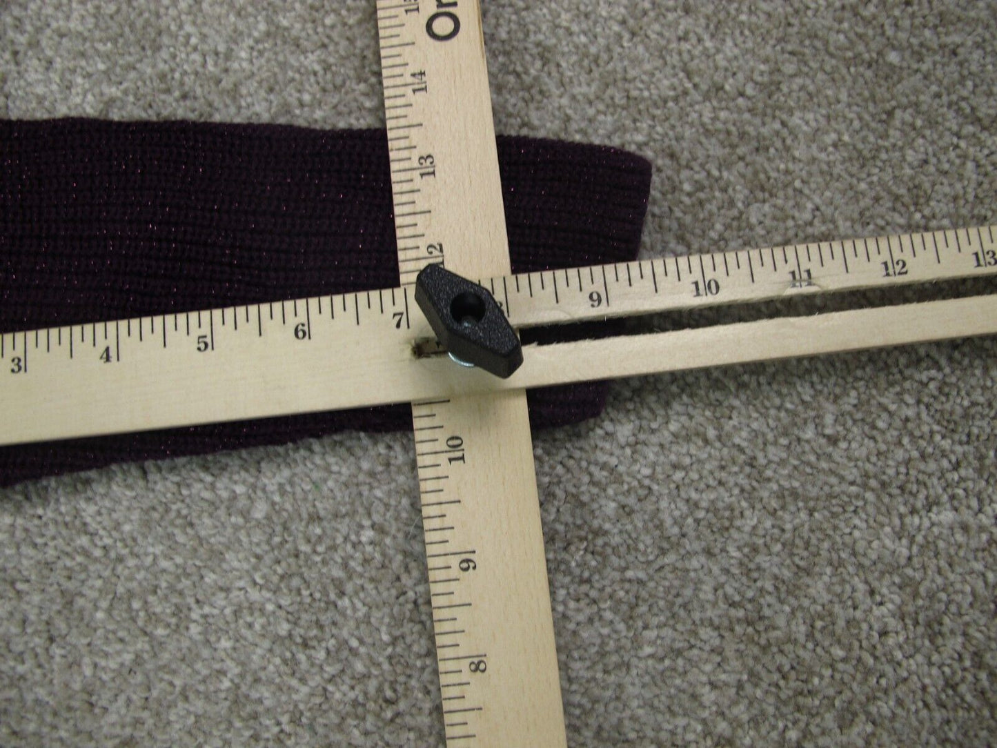 Express Womens Pullover Knitted Sweater V Neck Short Sleeve Purple Size X Small