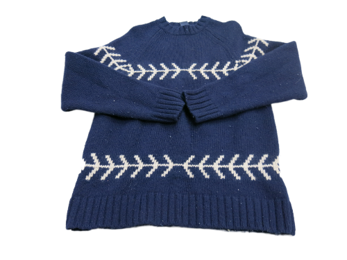 Gap Mens Pullover Crew Neck Sweater Pullover Long Sleeves Blue Size Large