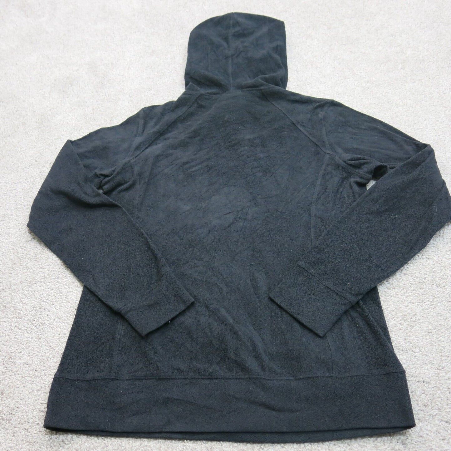 Columbia Sportswear Womens Hoodie Long Sleeves Kangaroo Pockets Black Size Small