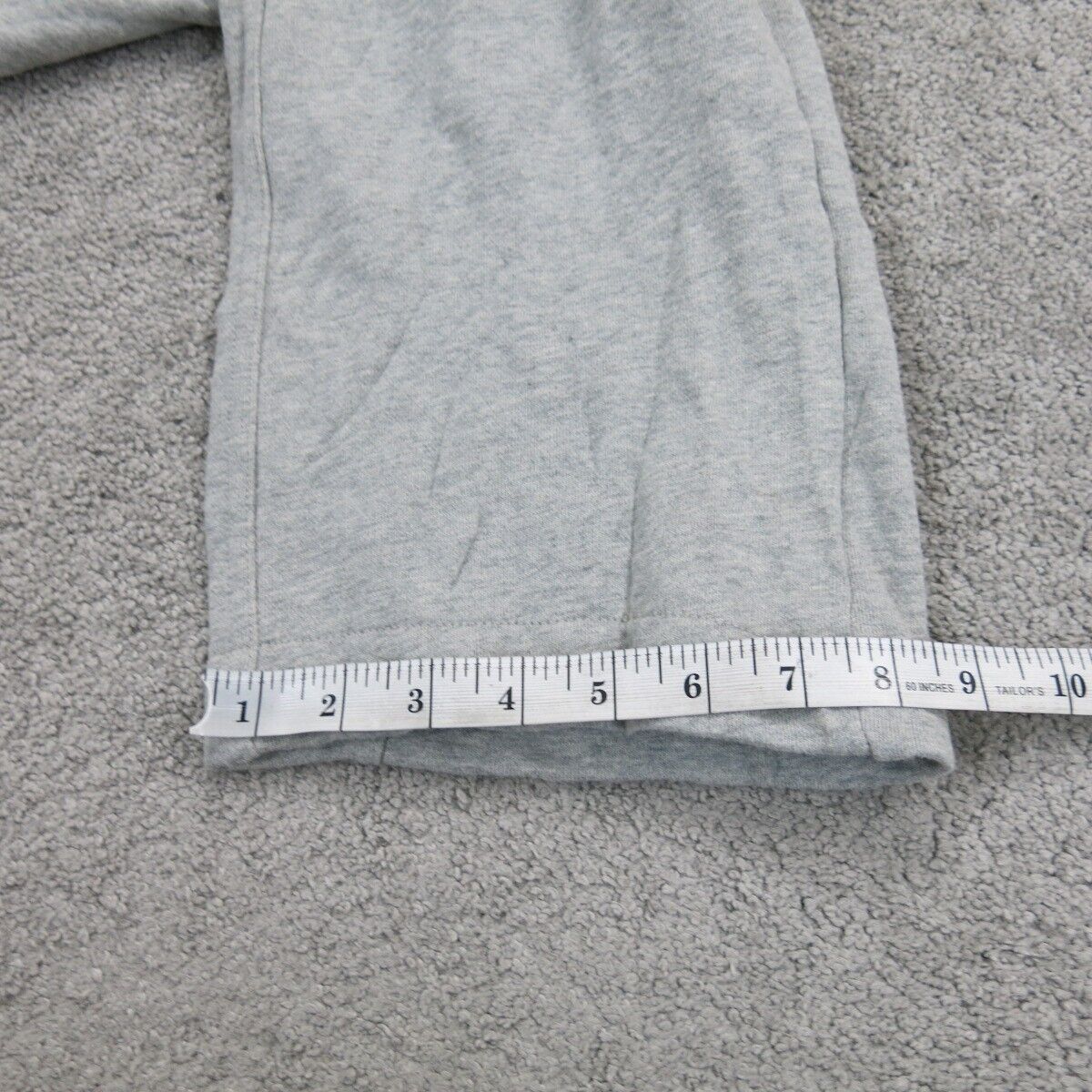J. Crew Womens Activewear Sweatpants High Rise Pockets Logo Gray Size Small