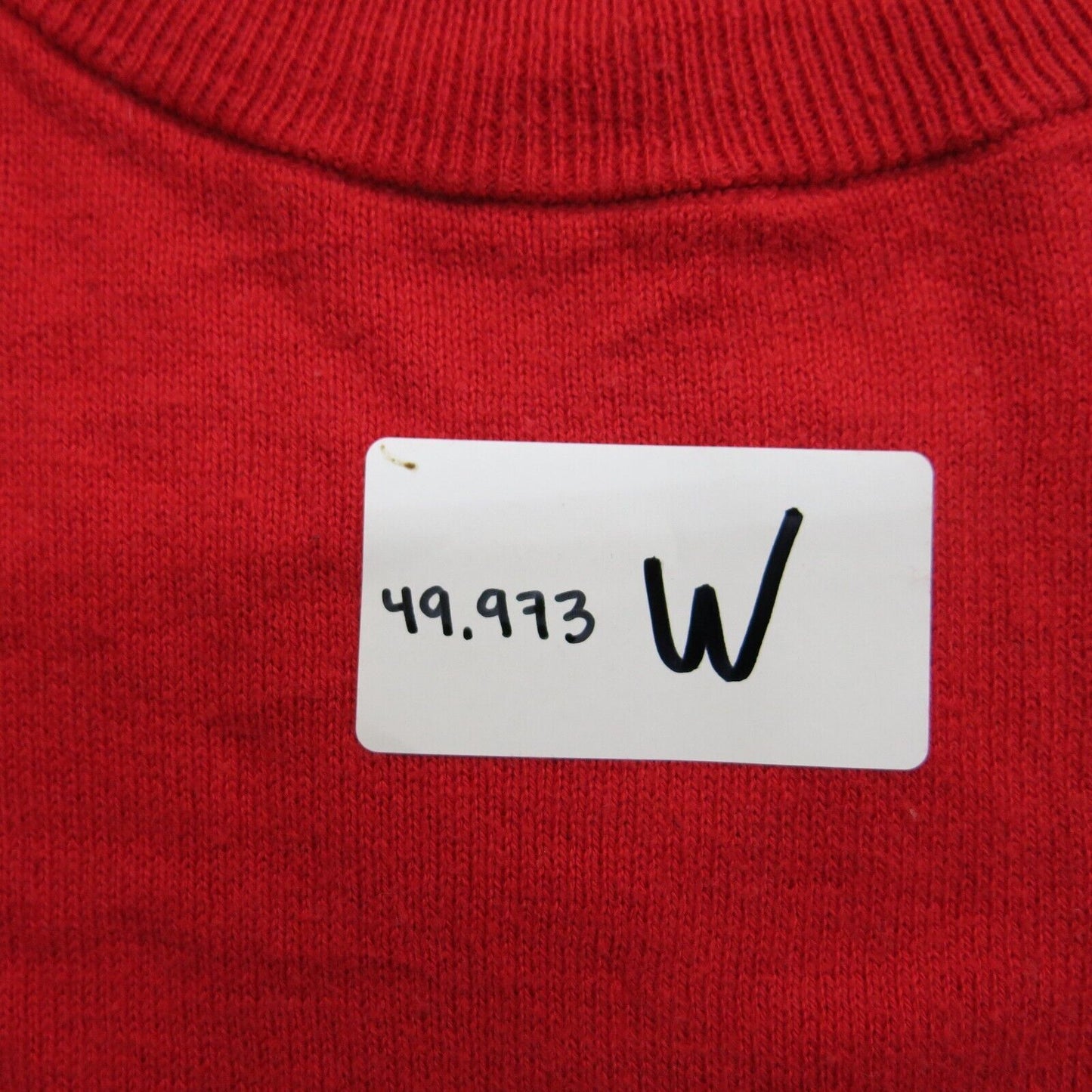 Gap Womens Pullover Knitted Sweater Long Sleeve Crew Neck Red Size Small