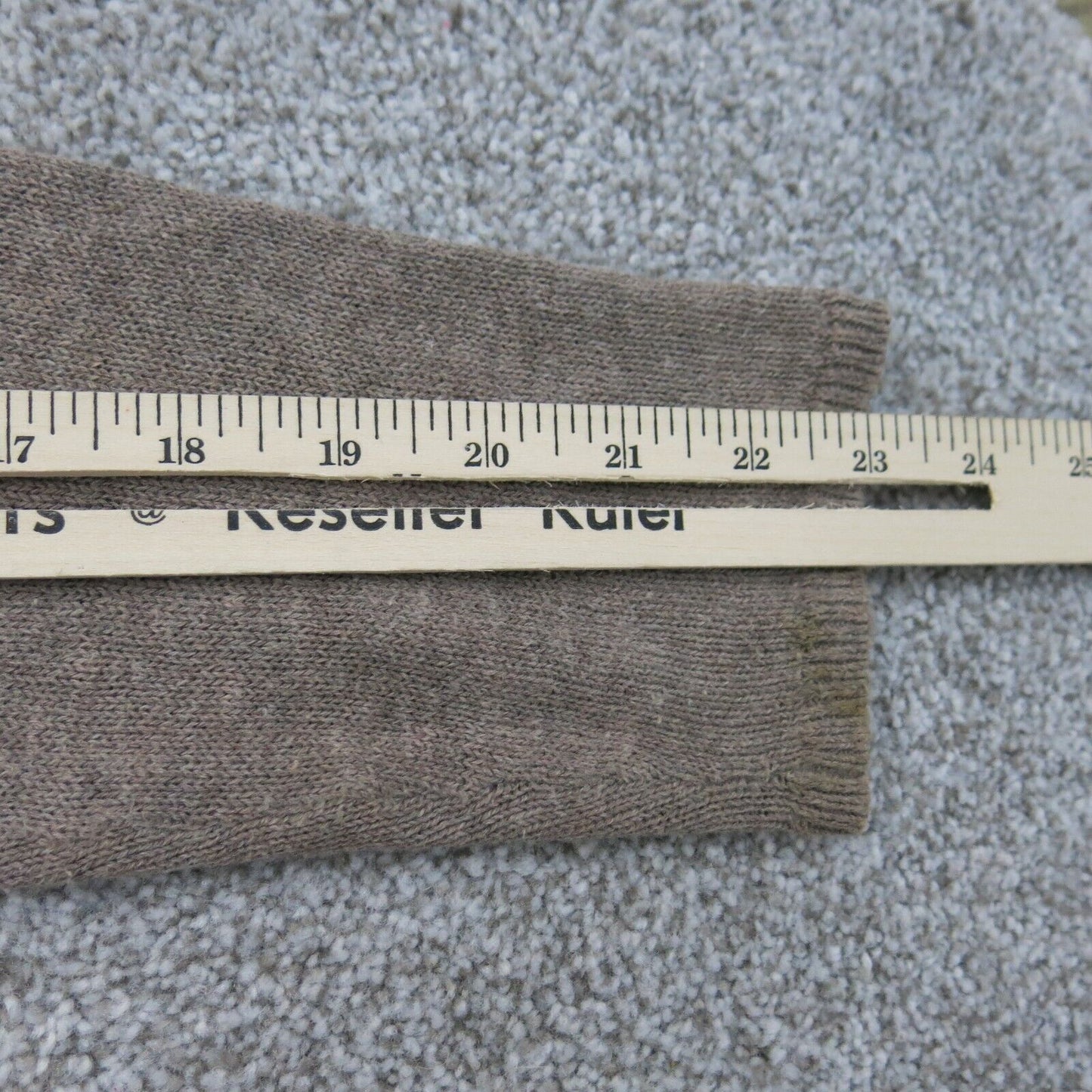 Old Navy Womens Knitted Sweater Long Sleeves Boat Neck Light Brown Size Medium