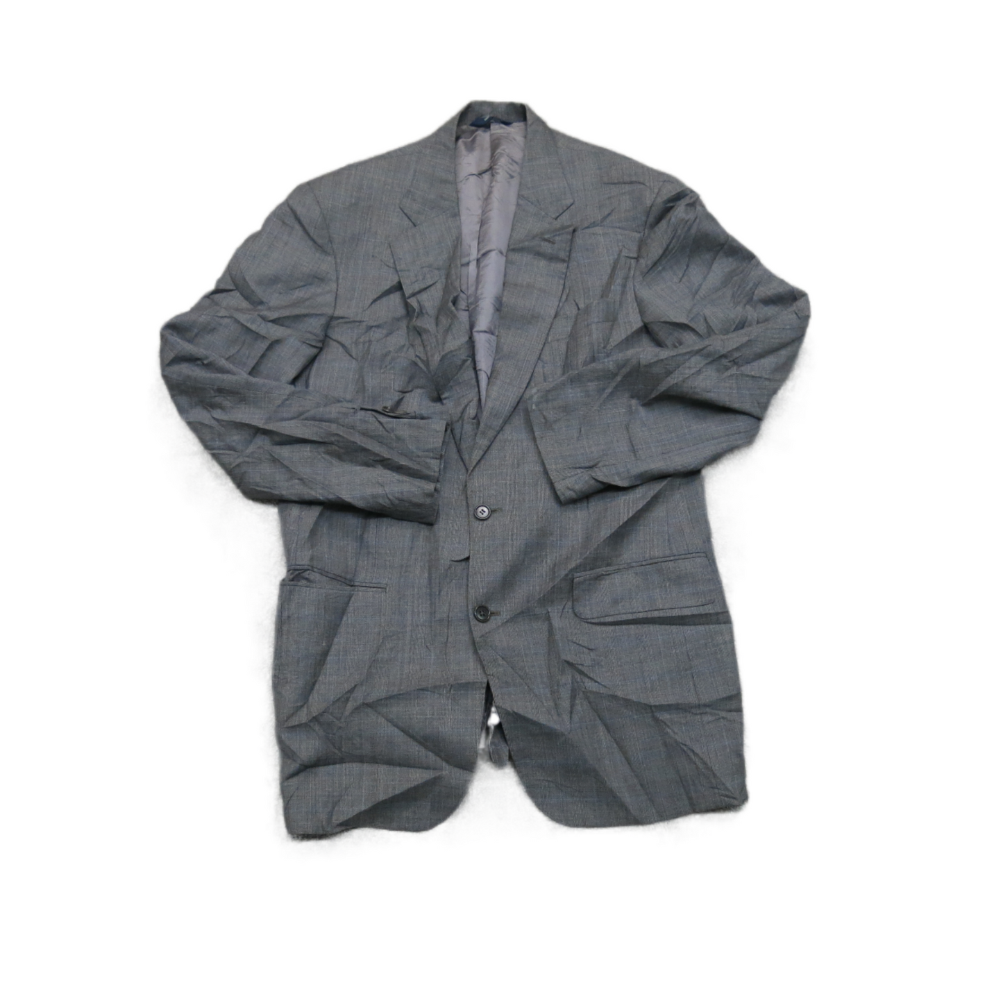 Brooks Brothers Men Blazer Coat Single Breasted Long Sleeves Pockets Gray SZ 41L