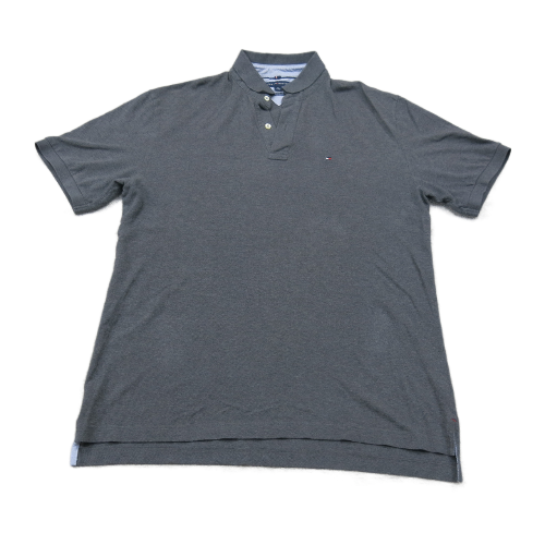 Tommy Hilfiger Mens Golf Polo Shirt Short Sleeve Custom Fit Black Size X Large