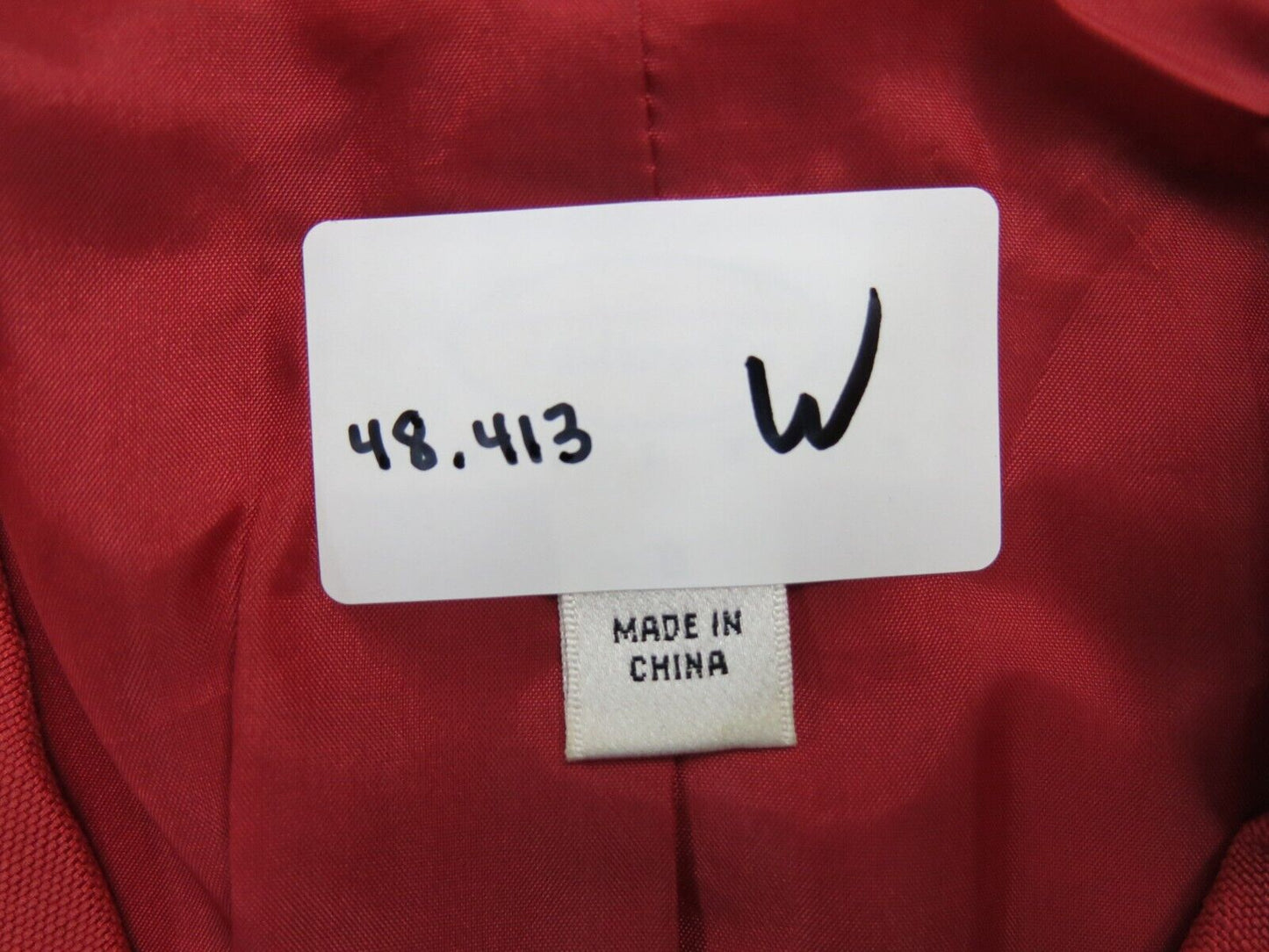 Talbots Womens Blazer Coat Single Breasted Long Sleeves Pockets Orange Size 8