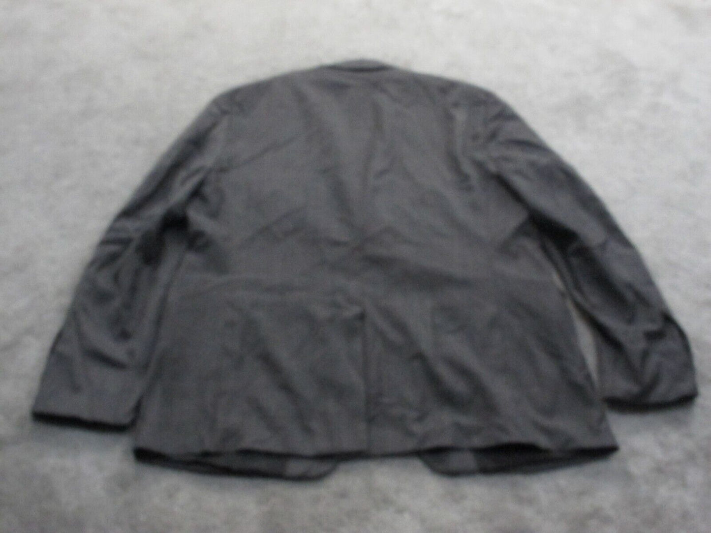 Lauren Ralph Lauren Mens Blazer Coat Single Breasted Long Sleeves Gray Size ?