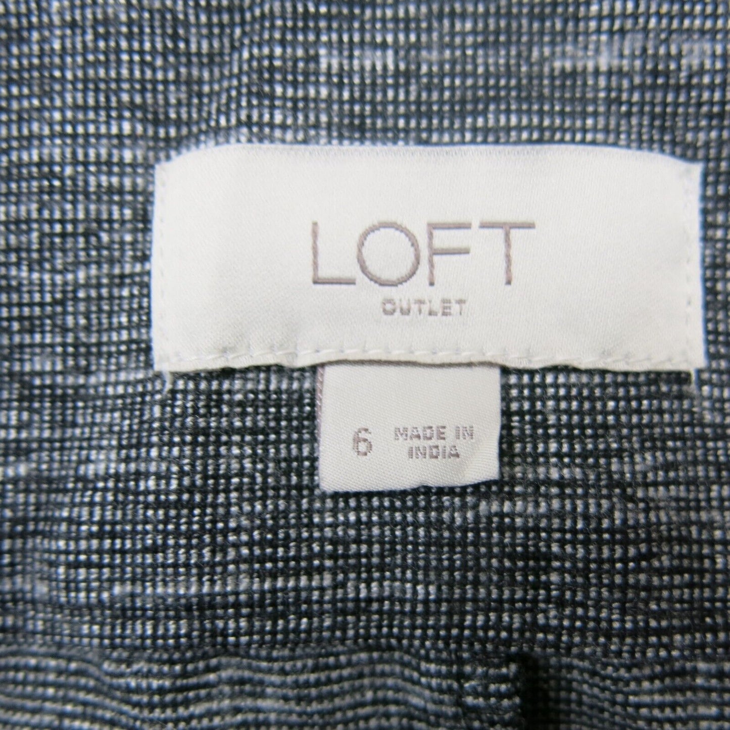 Loft Outlet Womens Straight Pencil Skirts Elastic Waist Dark Heather Green SZ 6
