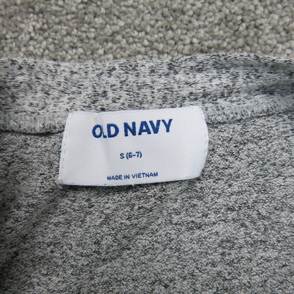Old Navy Womens Cardigan Sweater Open Front Long Sleeves Pocket Gray Size Small
