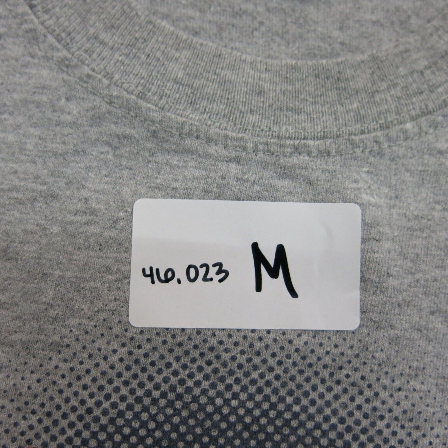 Nike Mens Activewear Tank Tee Crew Neck Sleeveless Graphic Print Gray Size Large