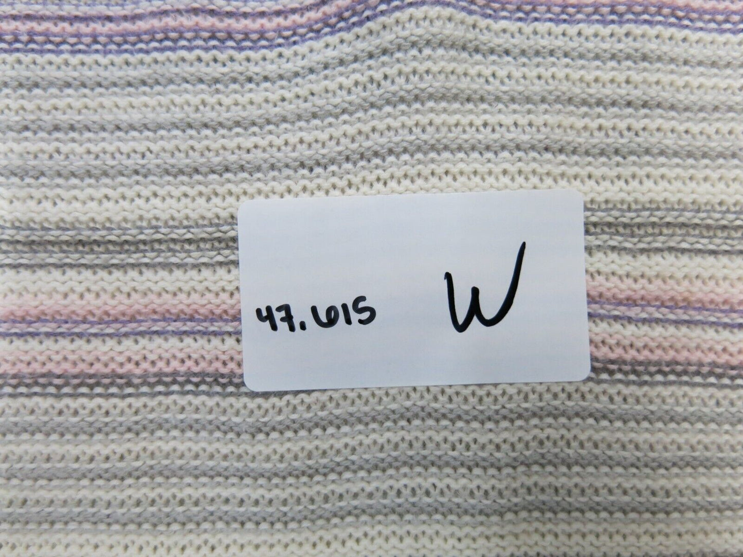 Lauren Ralph Lauren Pullover Striped Blouse Top 100% Cotton Split Neck White XL