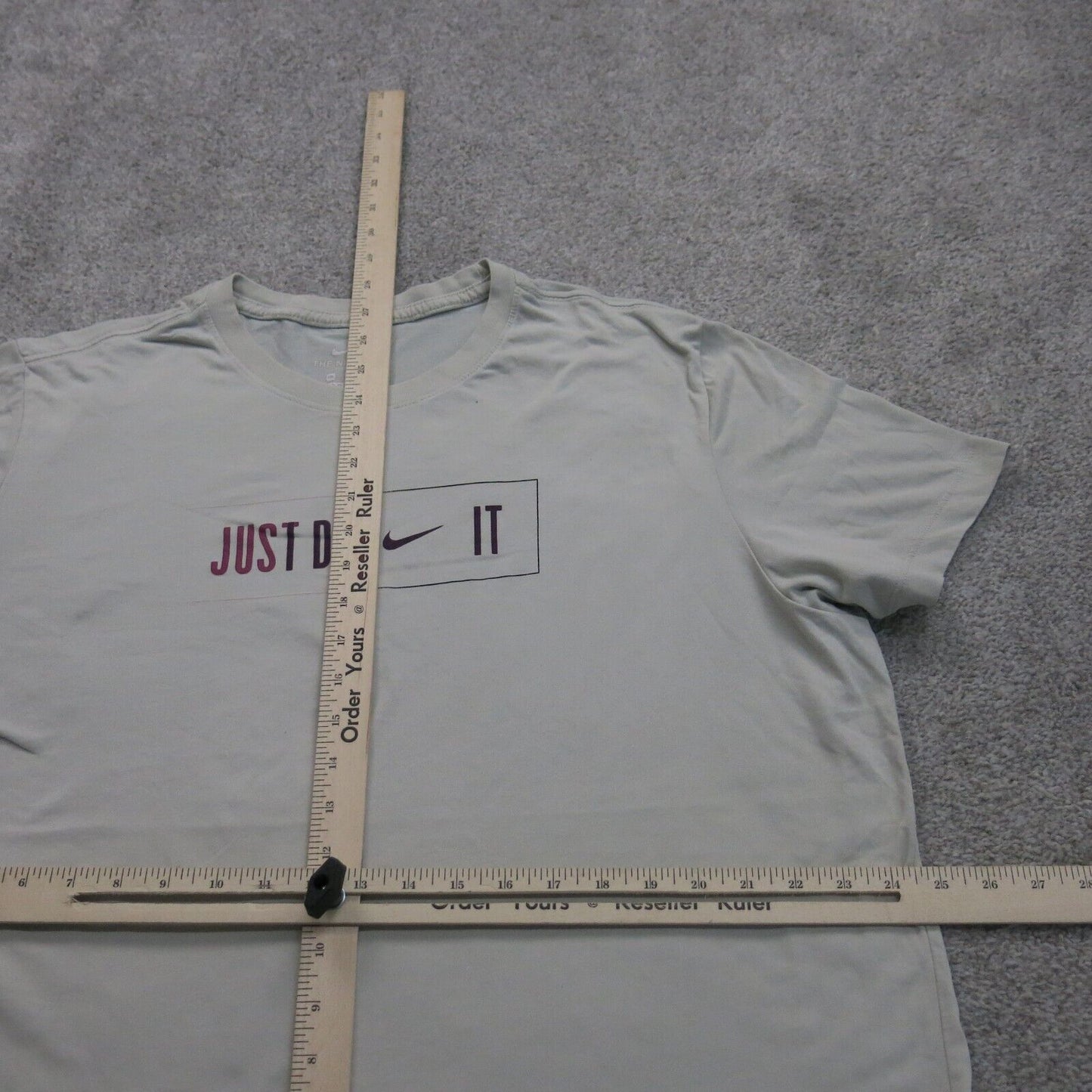 The Nike Tee Mens T Shirt Crew Neck Short Sleeve Dri Fit Gray Size XX Large