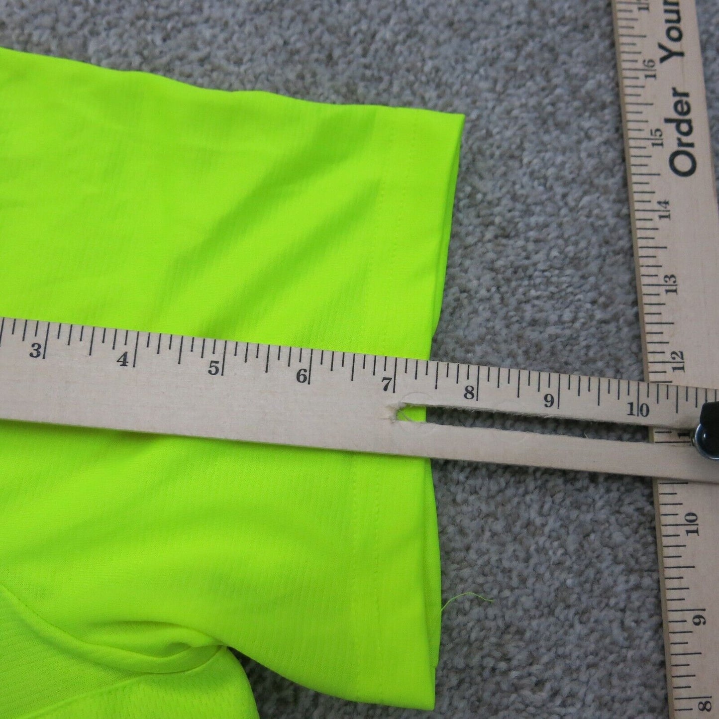 Nike Dri Fit Mens Crew Neck T Shirt Short Sleeves Green Black Size X Large