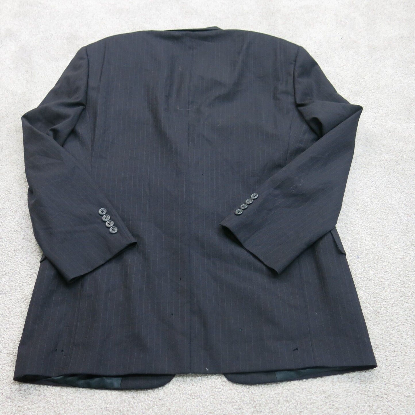 Tommy Hilfiger Mens Blazer Coat Single Breasted Dillard's Black Size 40L
