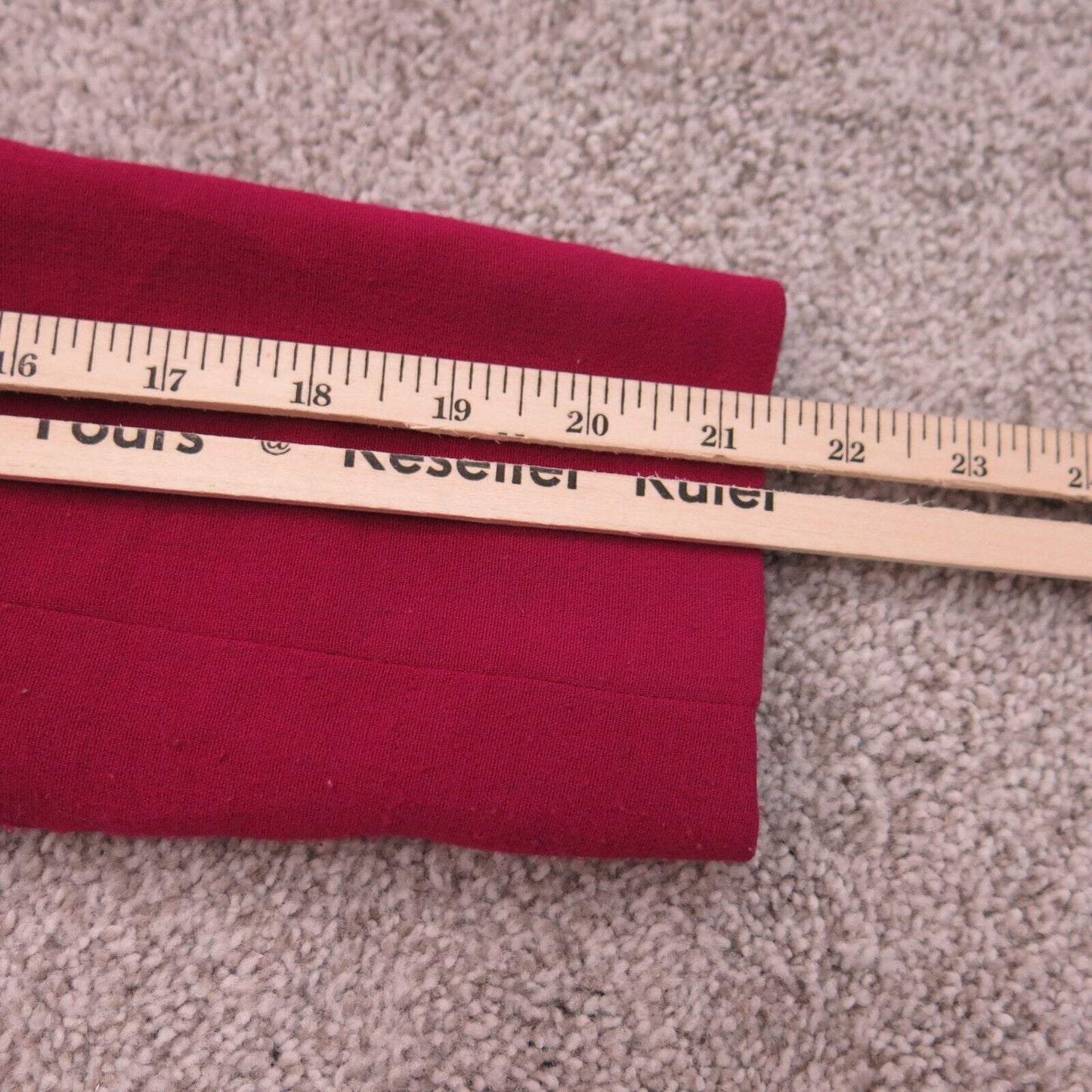 Calvin Klein Womens Double Breasted Coat Stretch Long Sleeves Maroon Size 2
