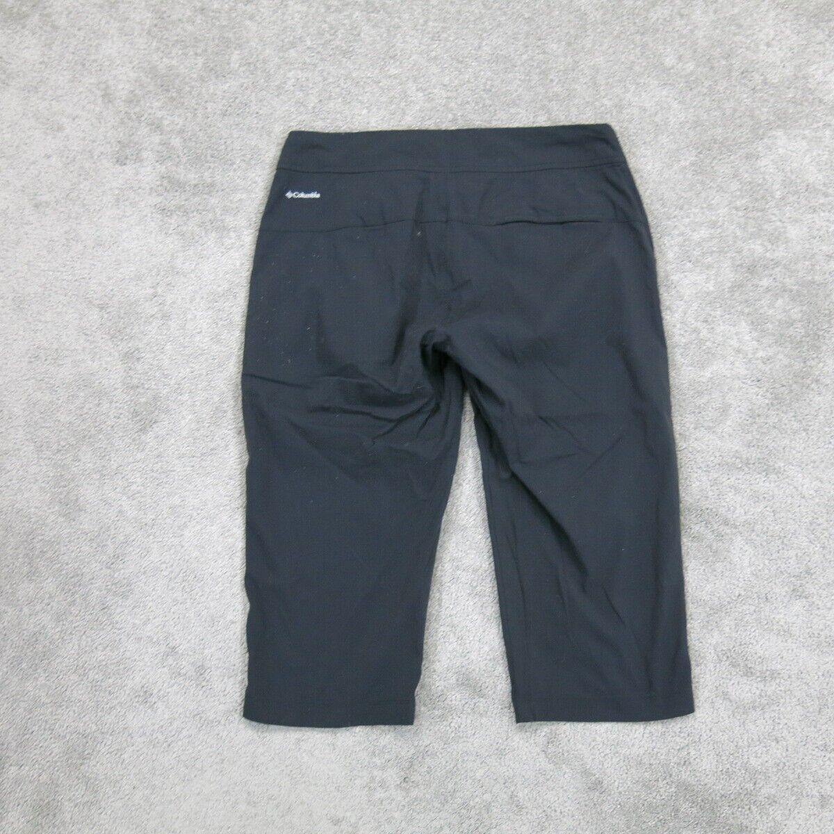 Columbia Womens Activewear Sweatpant Mid Rise Elastic Waist Black Size W6XL18