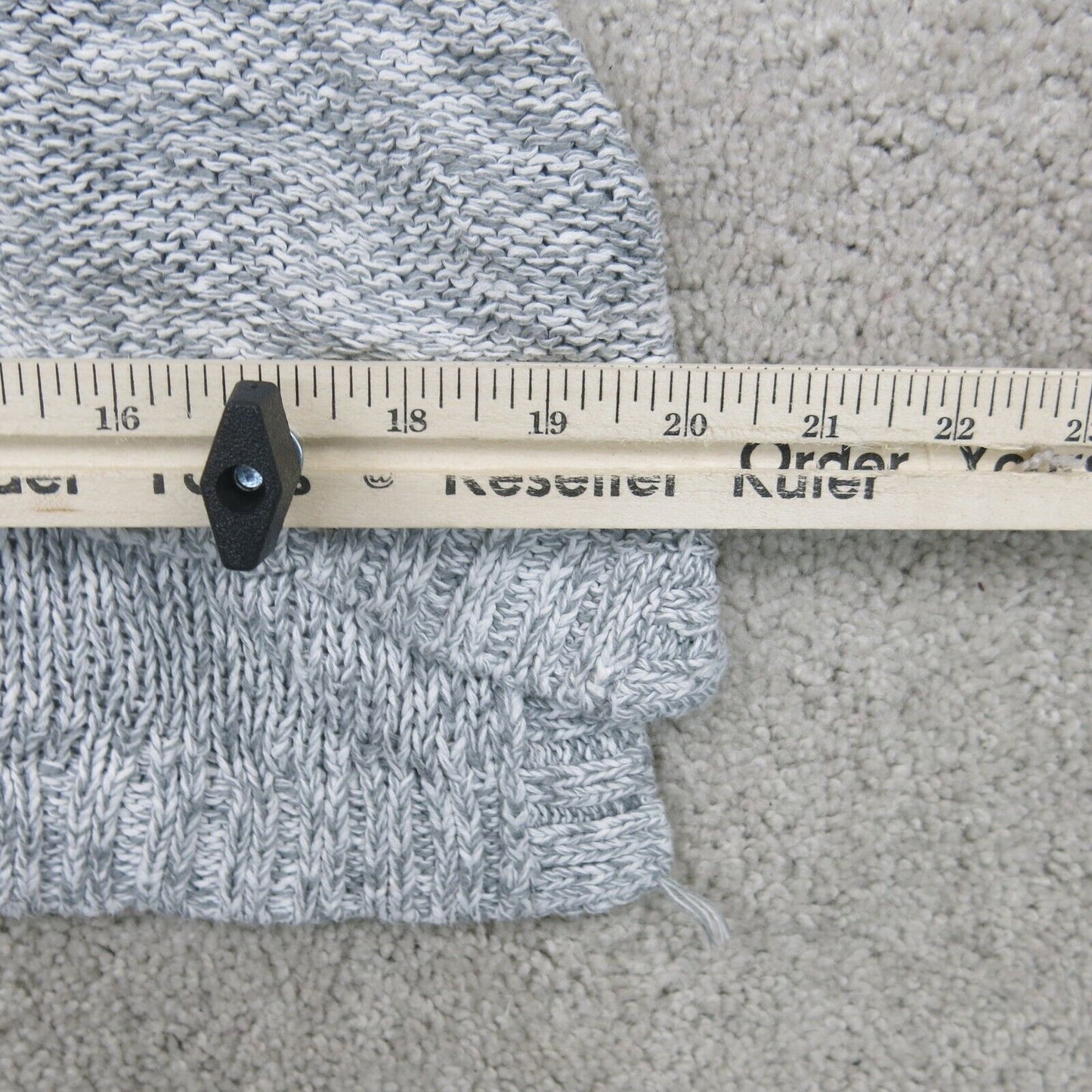 Old Navy Womens Pullover Sweater Boat Neck Standard Fit Solid Gray Size XL 14