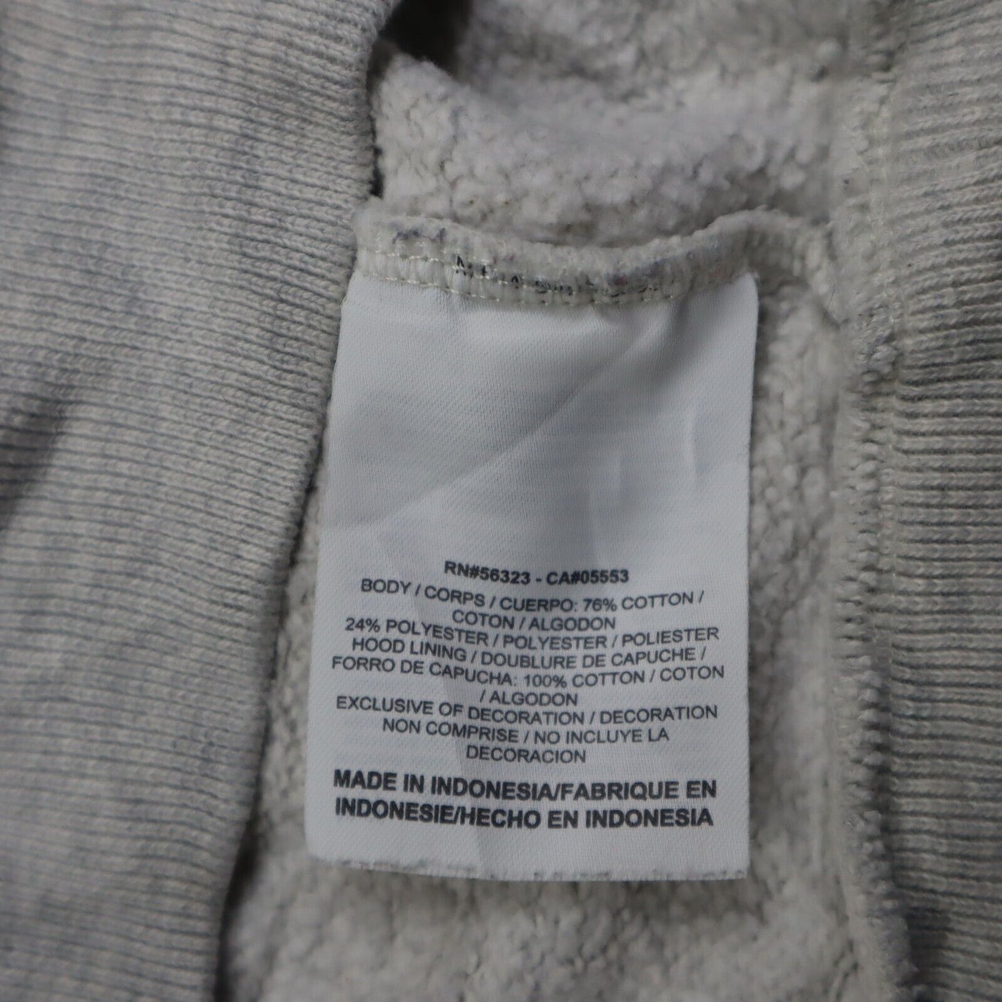 Nike Hoodies Women's Medium Gray Activewear Sports Logo Pullover Fleece Hoodies