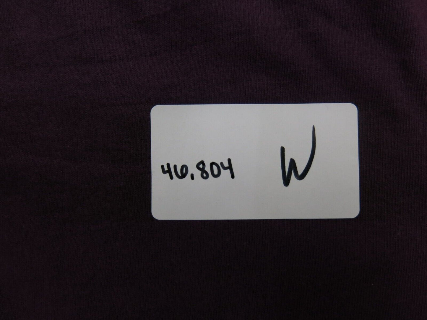Victoria Secret Women Knitted Top 100% Cotton Crew Neck Pocket Maroon SZ X Small