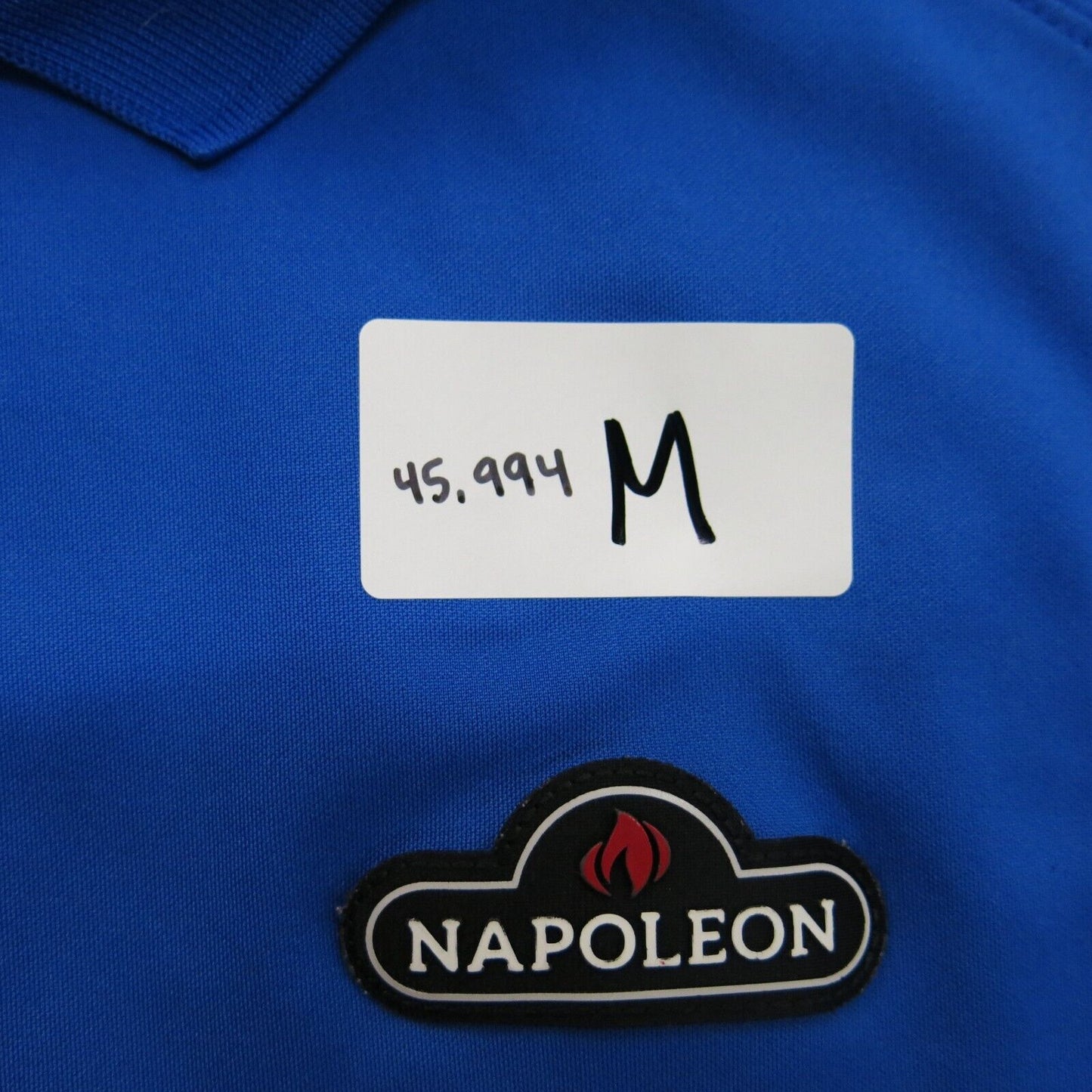 Nike Dri Fit Mens Golf Polo Shirt Short Sleeve Tour Performance Logo Blue SZ XL
