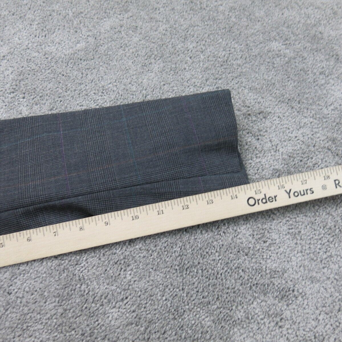 Brooks Brothers Men Blazer Coat Single Breasted Long Sleeves Pockets Black SZ L
