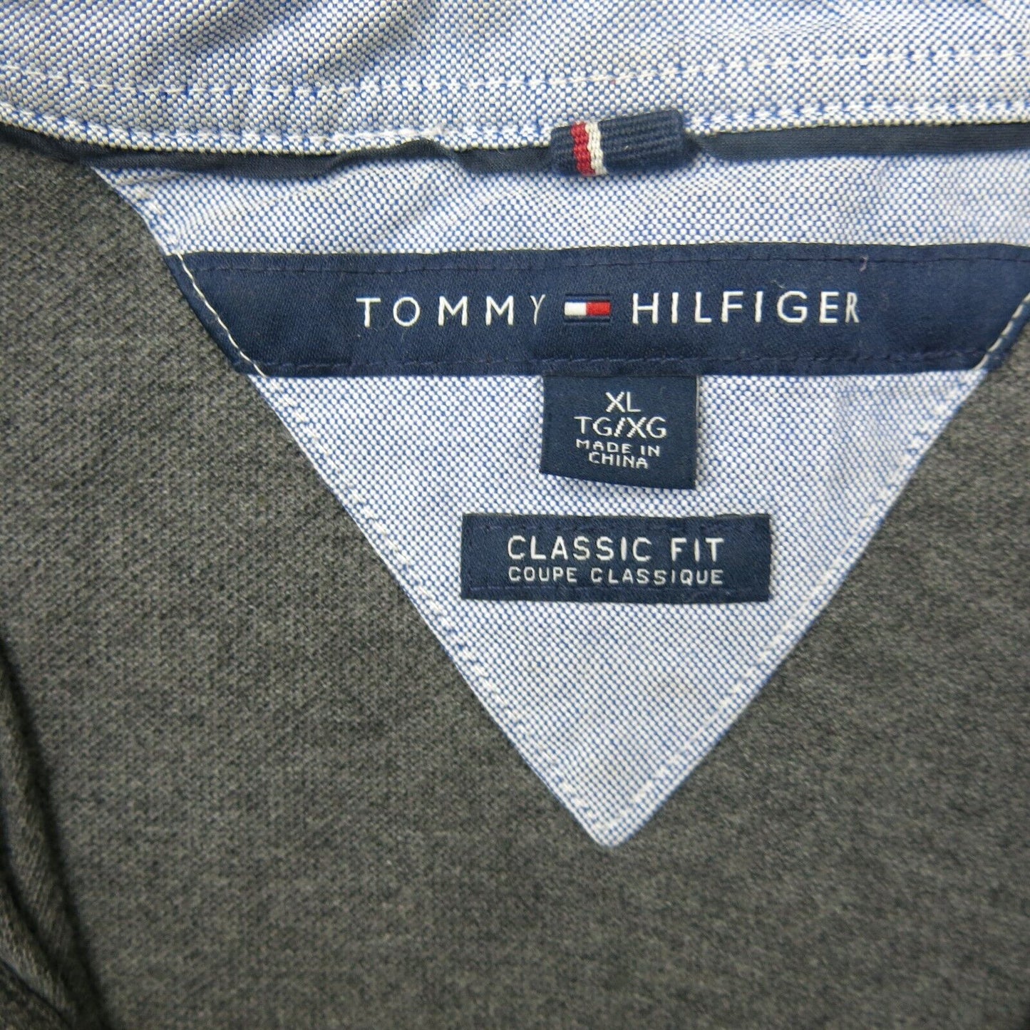 Tommy Hilfiger Mens Golf Polo Shirt Short Sleeve Custom Fit Black Size X Large