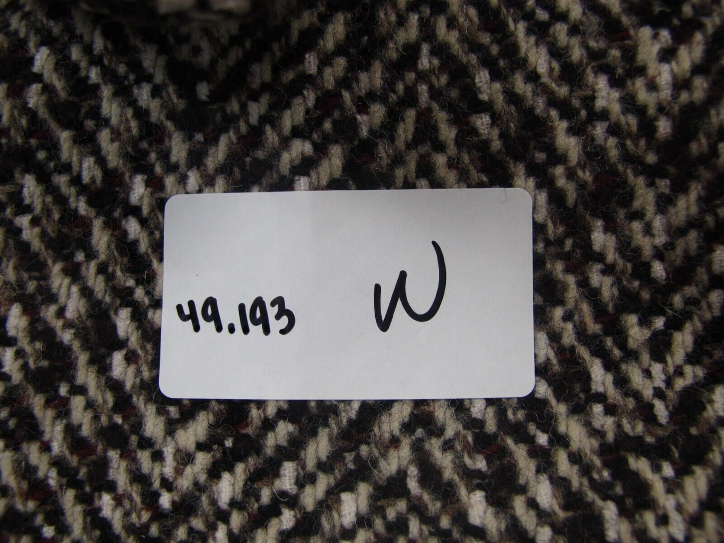 ANN Taylor Loft Womens Tweed Jacket Single Breasted Pocket White Black Size 6
