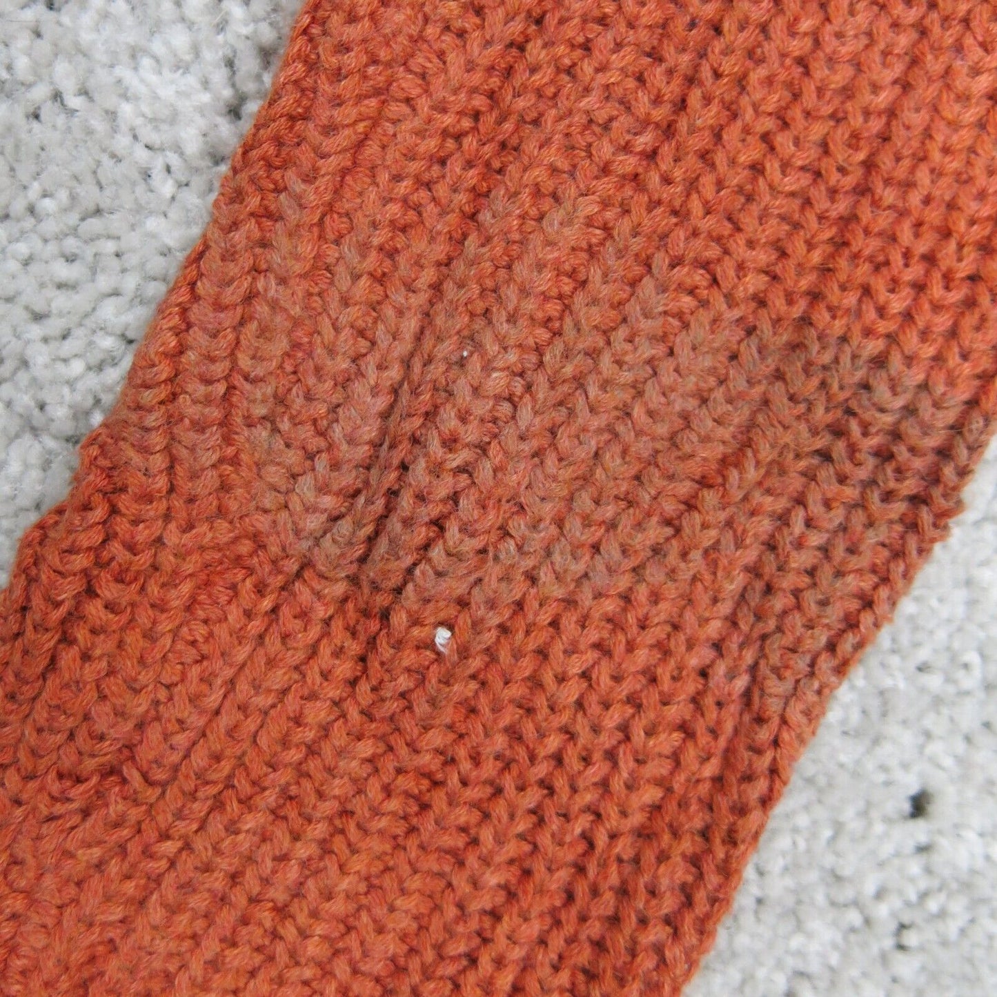 J. Crew Mercantile Womens Pullover Sweater V Neck Long Sleeves Orange Size XS