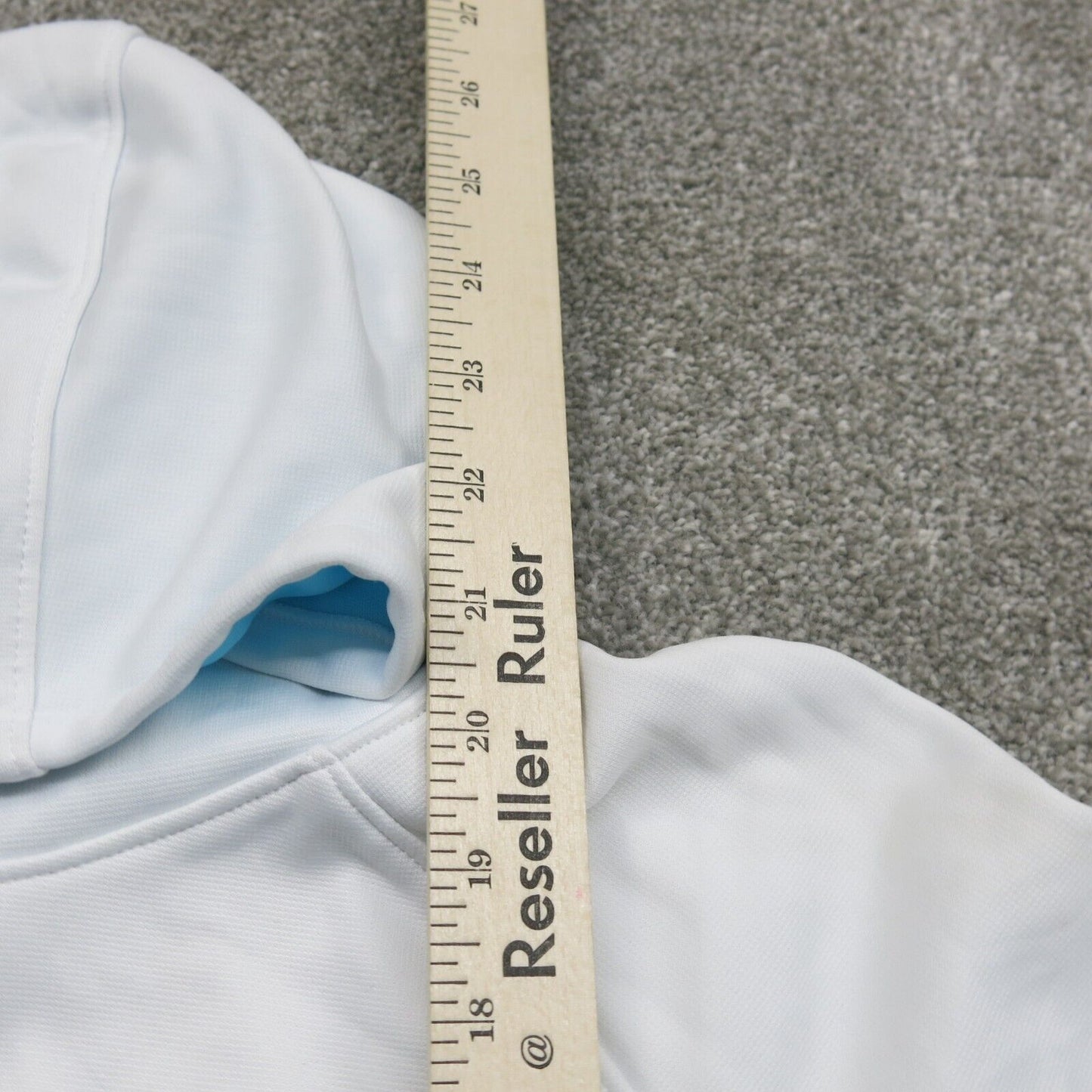 Under Armour Hoodie Jacket Womens Size M White Cold Gear Loose Jack Long Sleeve