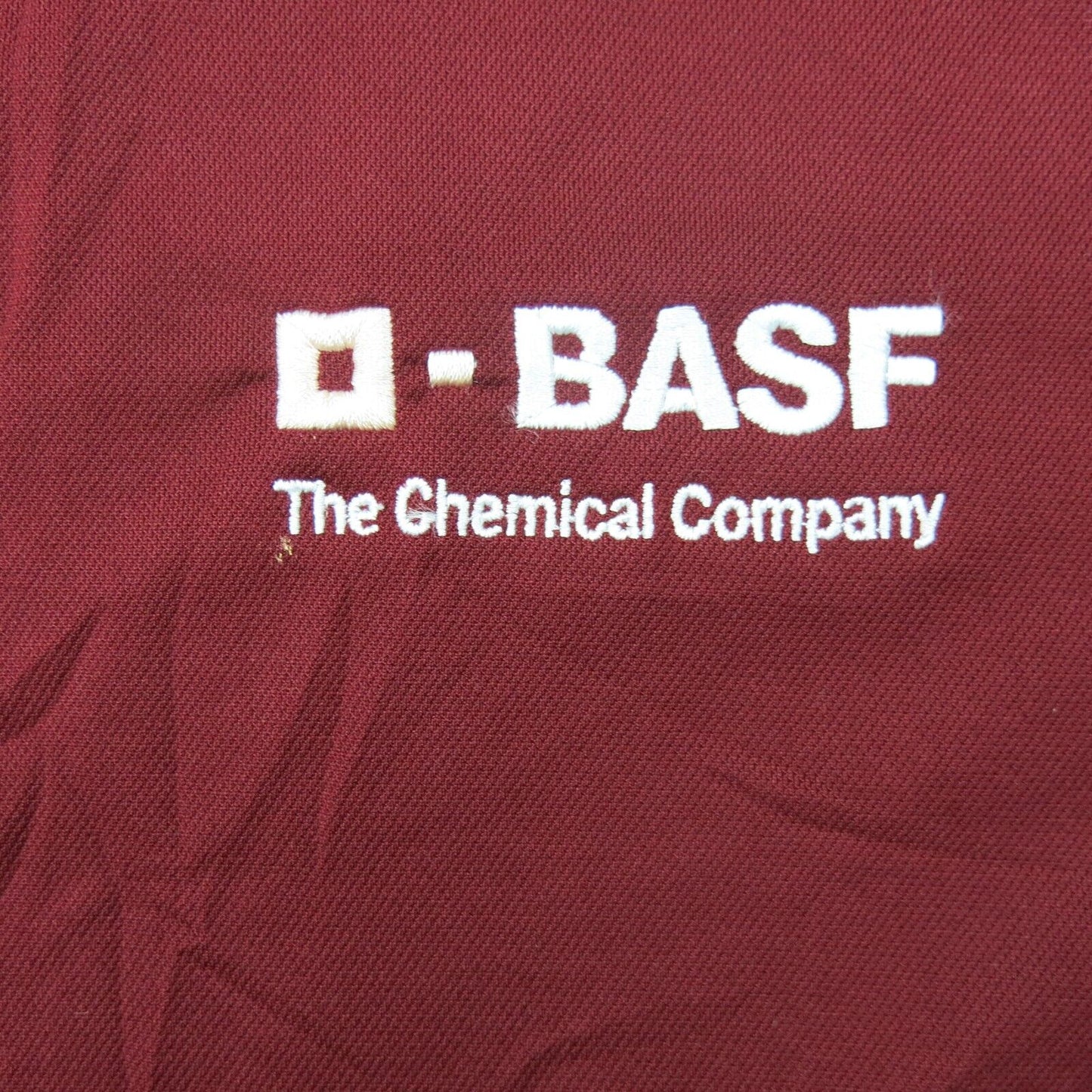 Nike Dri Fit Mens Golf Polo Shirt The Chemical Company Logo Solid Red Size XL