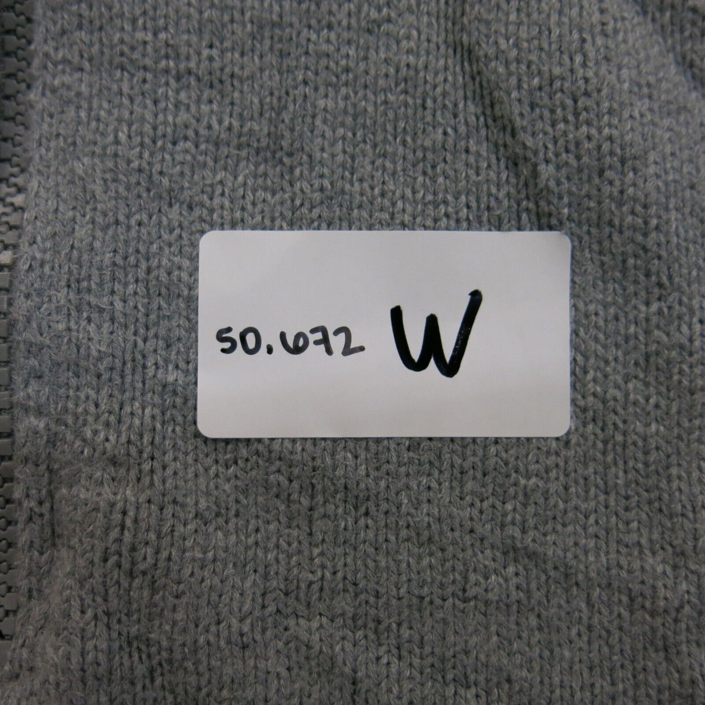 Tahari Womens Pullover Sweater 1/4 Zip Up Mock Neck Striped Gray Size Medium
