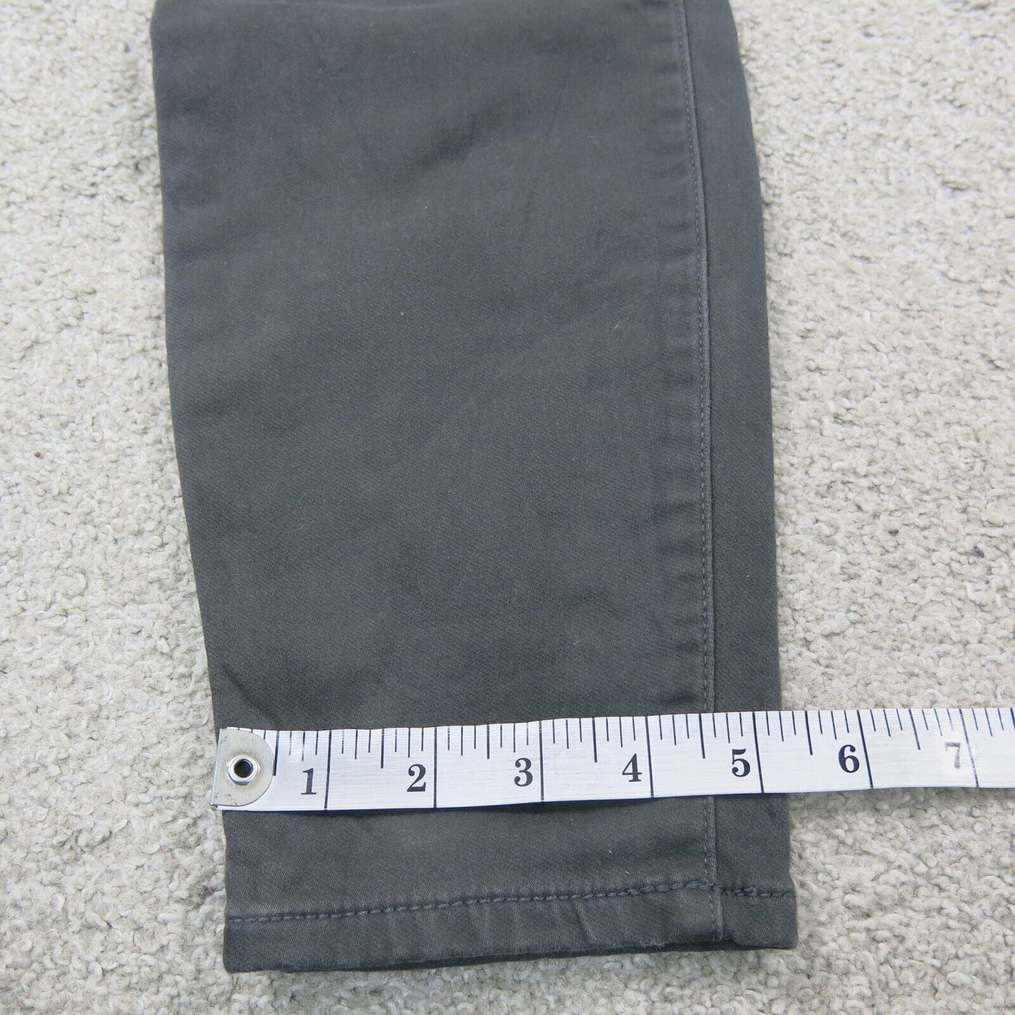 Gap Womens Pants Stretch Skinny Mid Rise Flat Front Pockets Gray Size 10