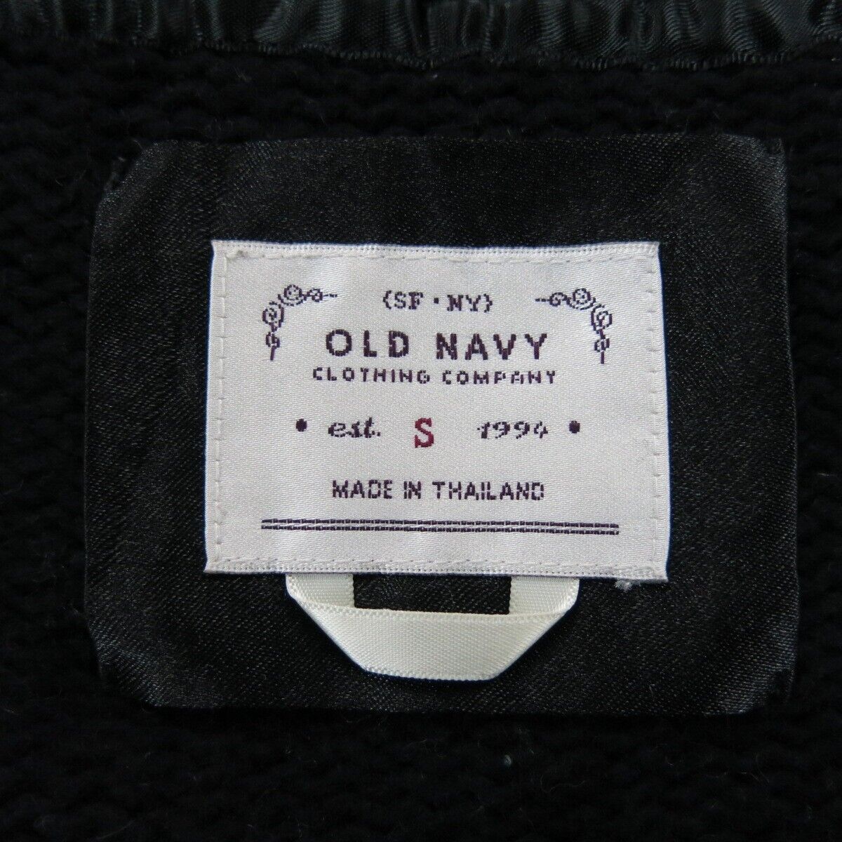 Old Navy Womens Pullover Knitted Sweater V Neck Flare Sleeves Black Size Small