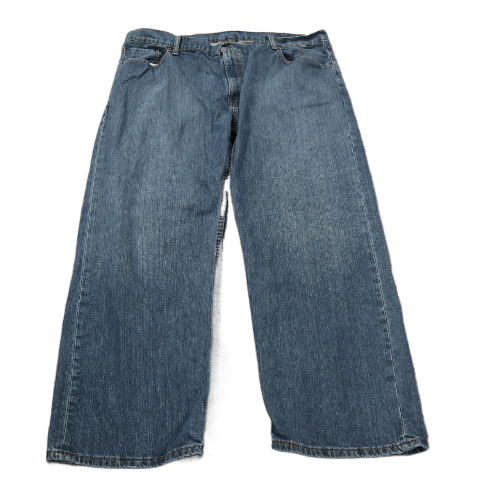 Levis 559 Mens Jeans Straight Leg Mid Rise Five Pockets Blue Size W44XL29