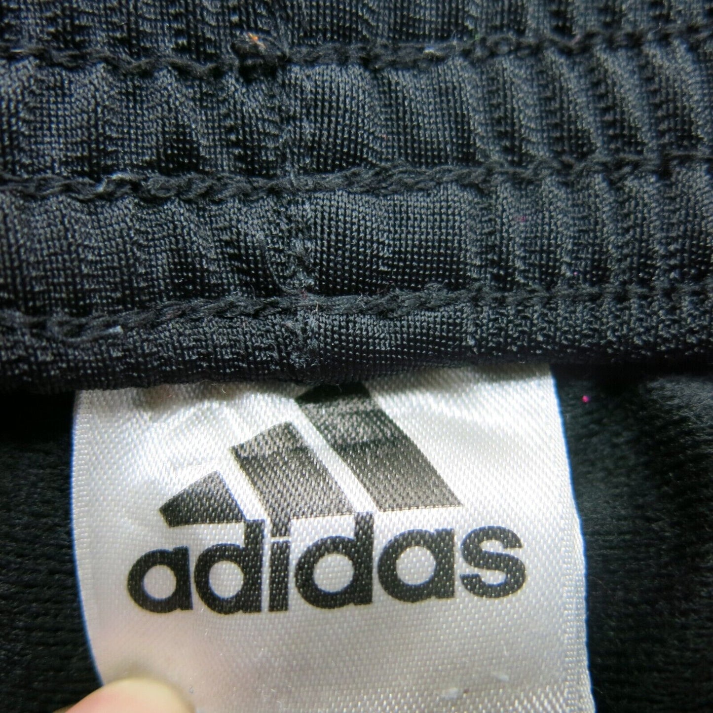 Adidas Pants Womens Size S Black Athletic Activewear Pants 3 White Side Striped