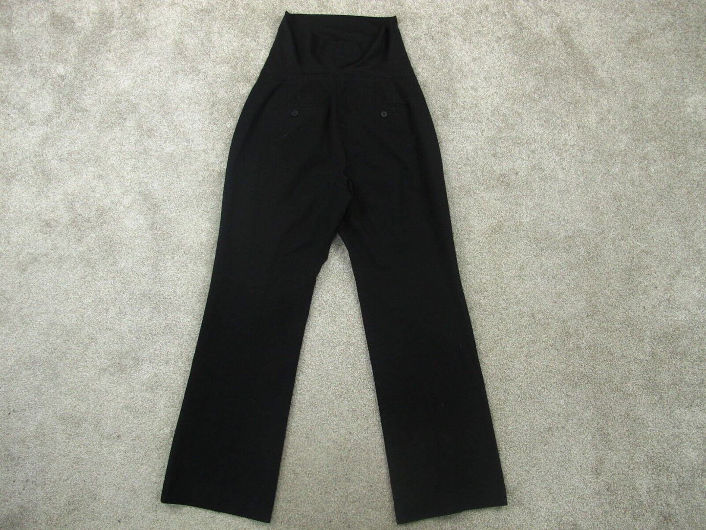Ann Taylor LOFT Womens Legging Low Rise High Waist Wide Leg Black SZ Petite 6PM