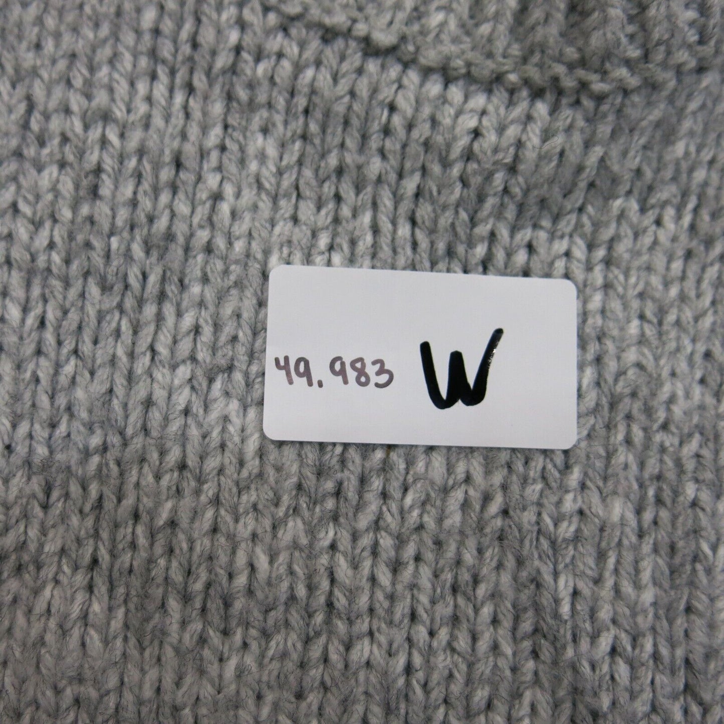 Pink Victoria Secret Women Knitted Sweater Long Sleeve Crew Neck Gray Size Large