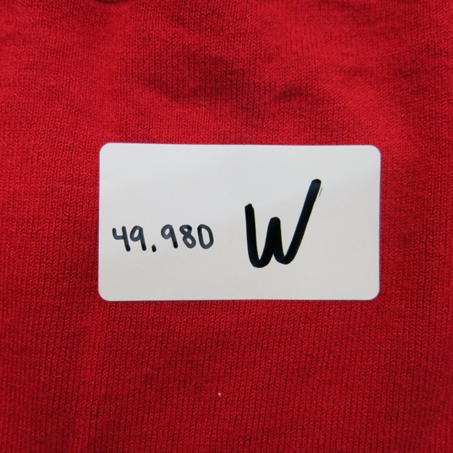 Zara Knit Womens Knitted Pullover Sweater Long Sleeve Crew Neck Red Size Small