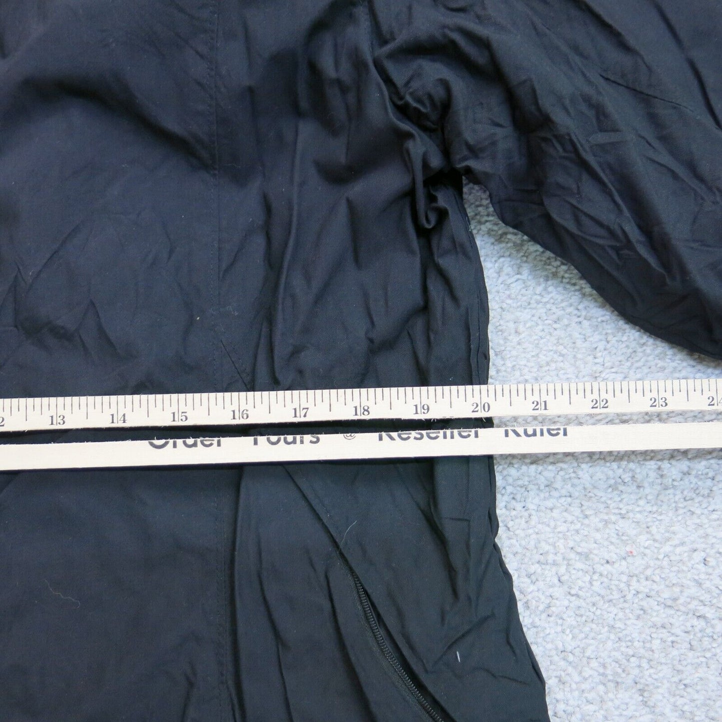 Columbia Sportswear Womens Windbreaker Jackets Full Zip Long Sleeve Black Size L