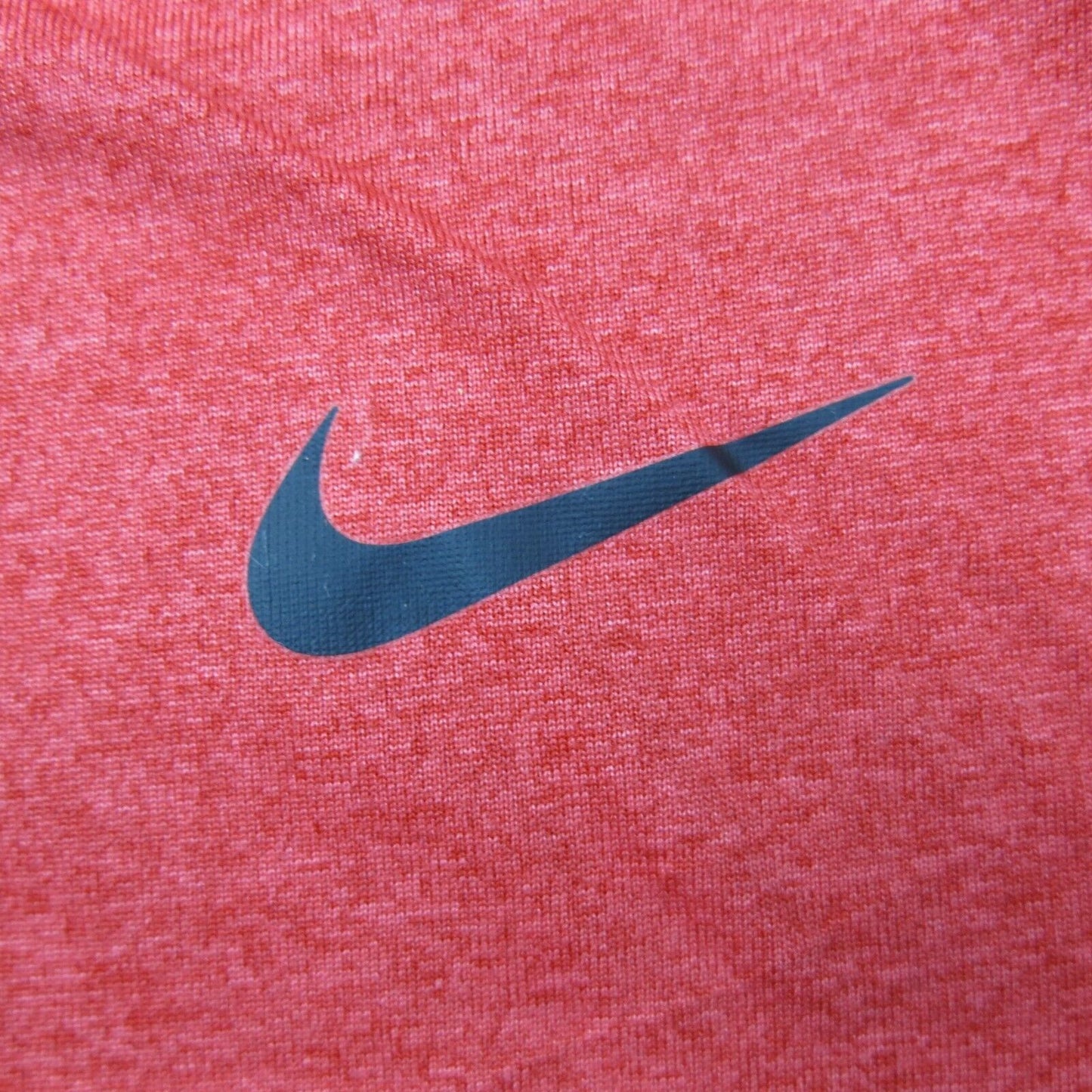 The Nike Tee Dri Fit Mens Crew Neck T Shirt Short Sleeves Logo Solid Red Size XL
