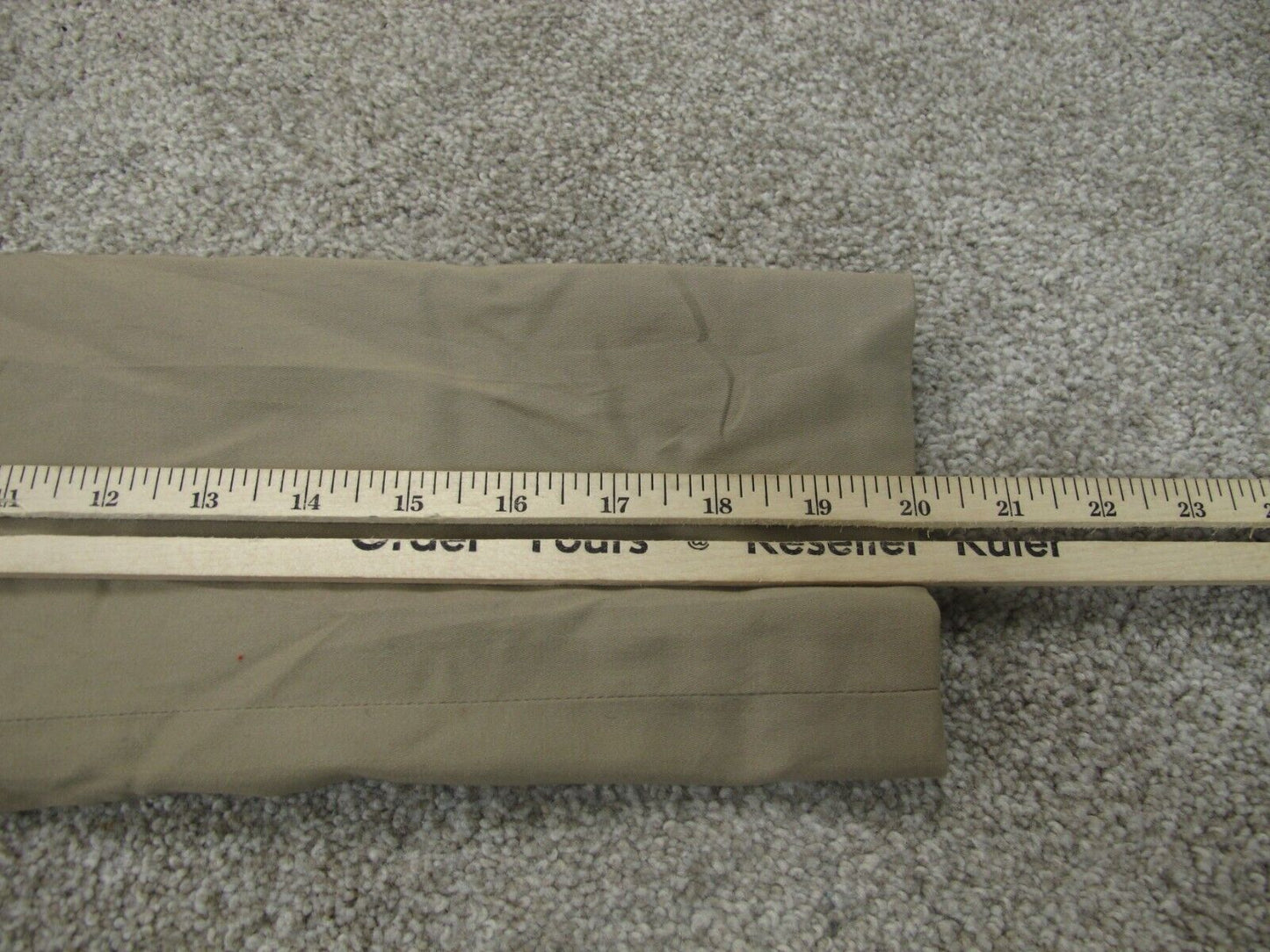 Tahari Womens Pea Coat Double Breasted Long Sleeve Pockets Beige Green Size 10