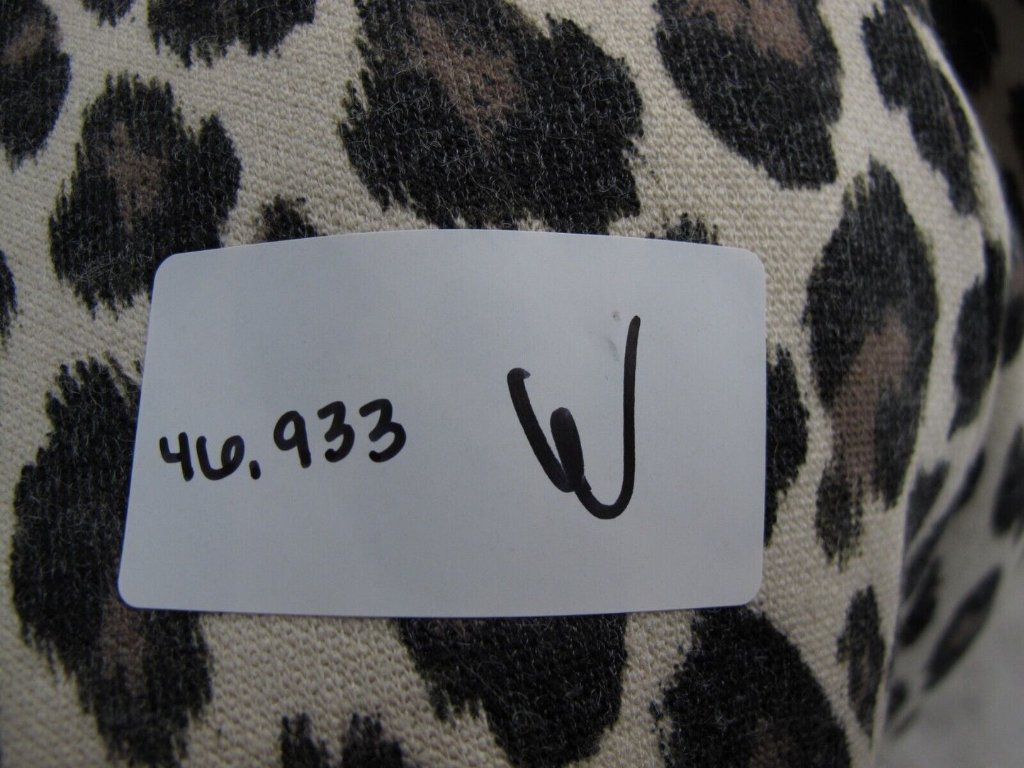 Ann Taylor Women Blazer Coat Single Breasted Leopard Print Brown White Size 6