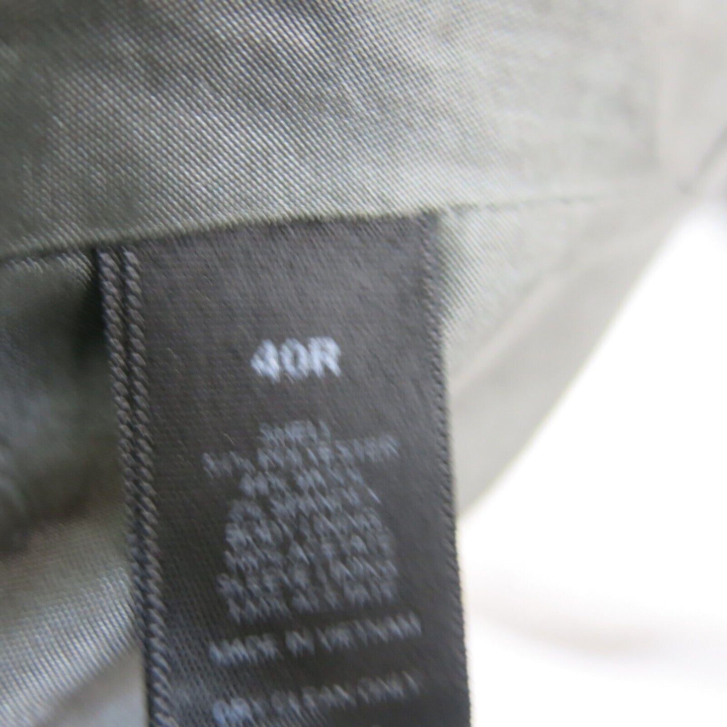 Express Mens Blazer Coat Single Breasted Long Sleeves Pockets Gray Size 40R