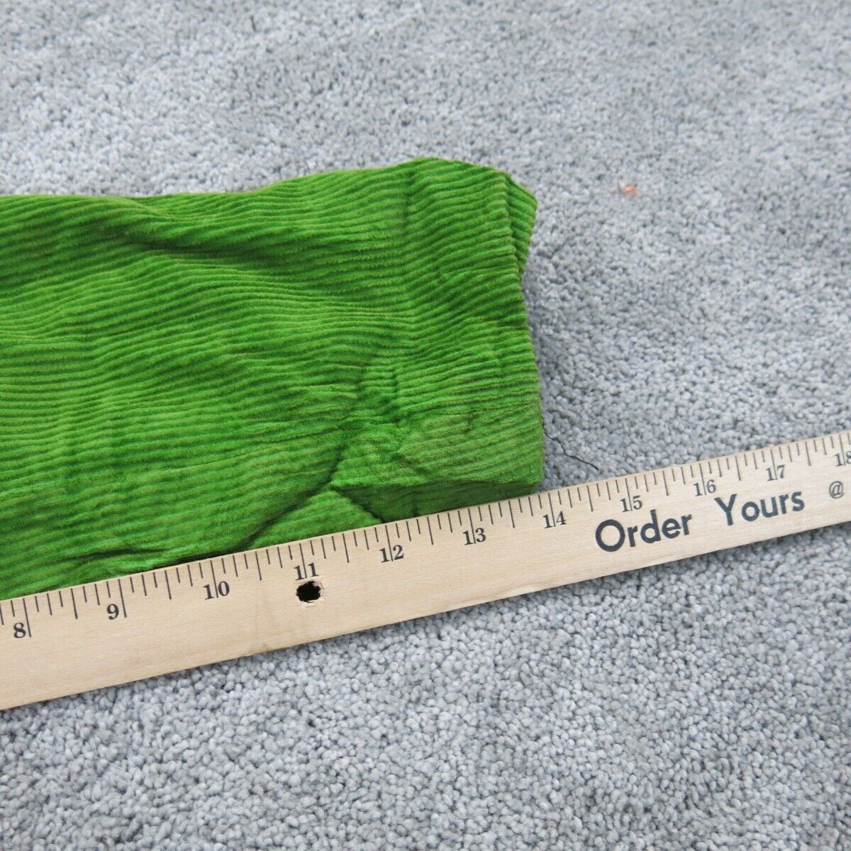 Mossimo Women Pea Coat Double Breasted 3/4 Sleeves 100% Cotton Green Size Large
