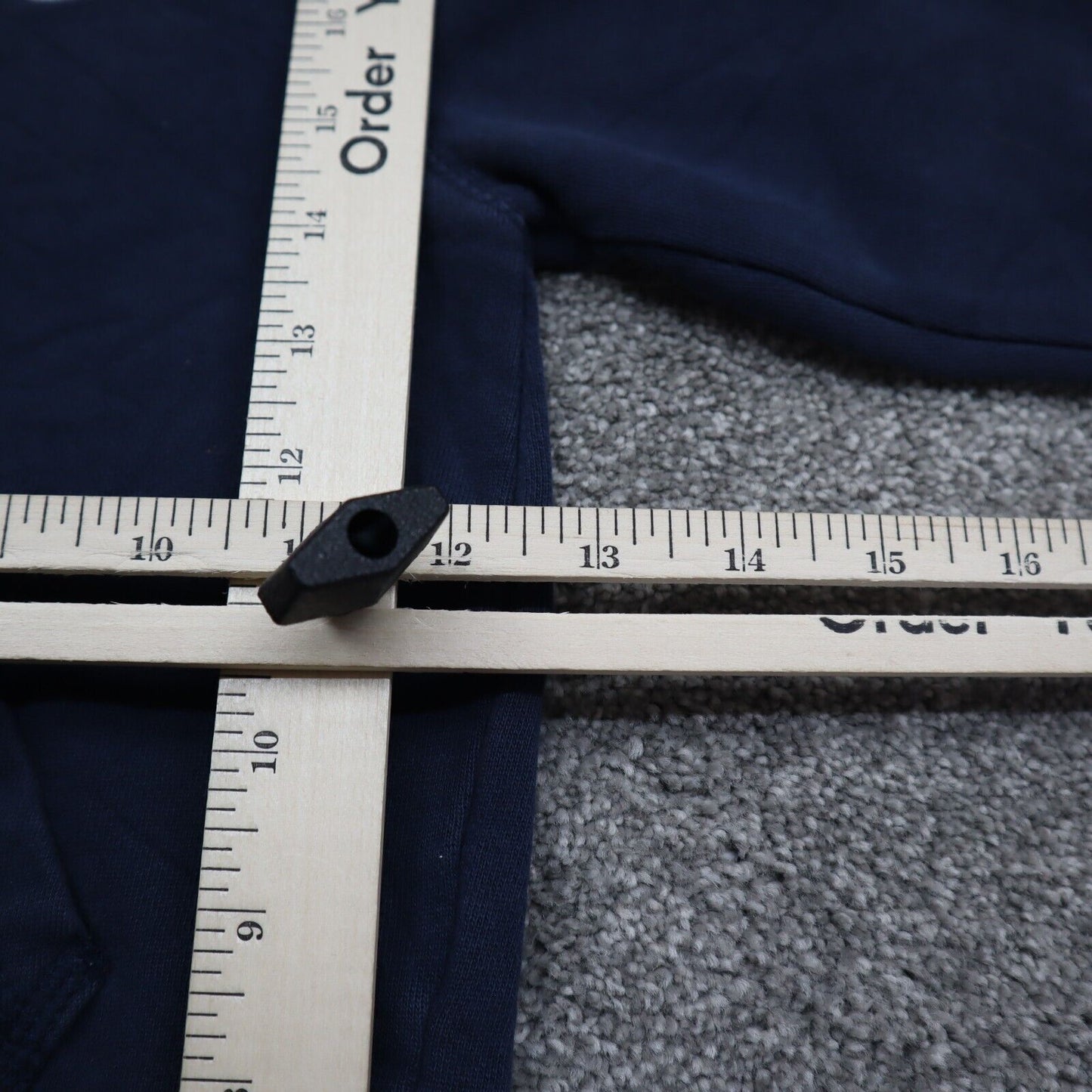 Nike Hoodie Jacket Boys Size 2T Blue Navy Full Zip Up Long Sleeve Solid Logo