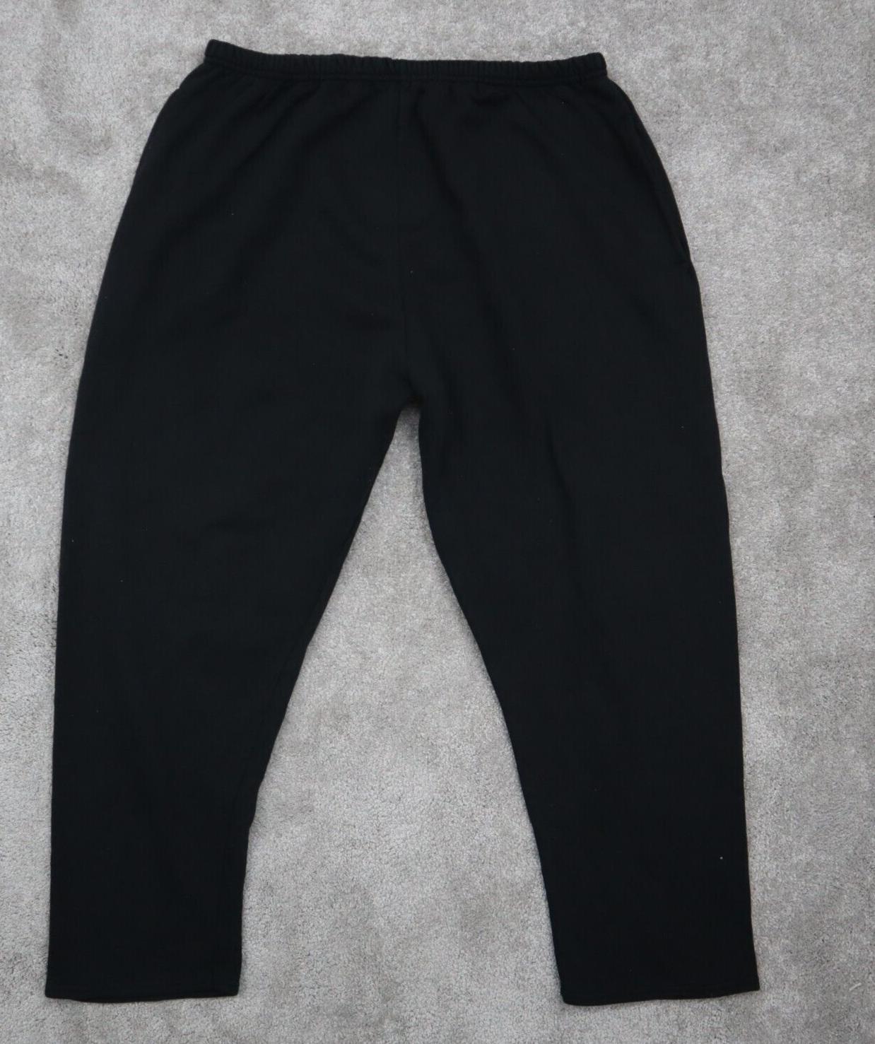 Hanes Sweatpants Women s X-Large XL Black Activewear Stay Clean Straight Pants