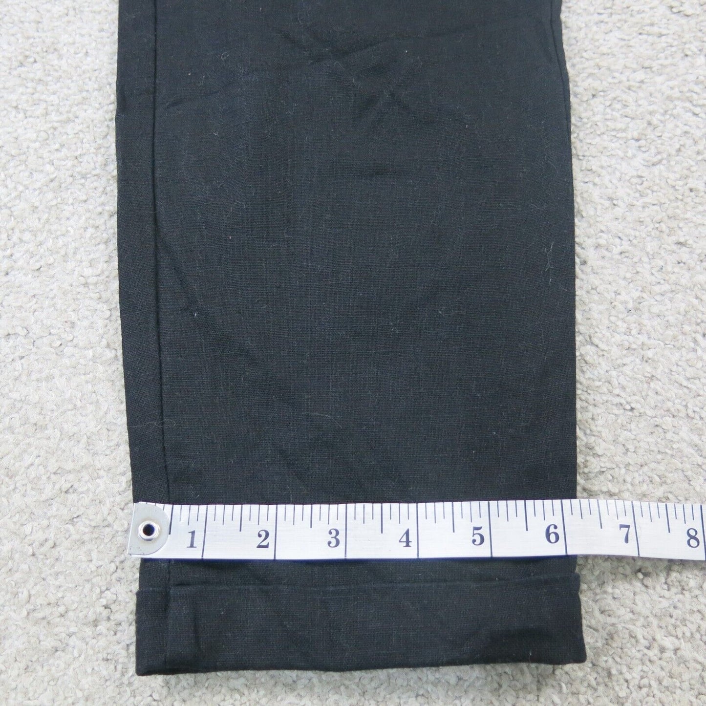 J. Crew Womens Activewear Sweatpants Mid Rise Drawstring Waist Logo Black Size 0