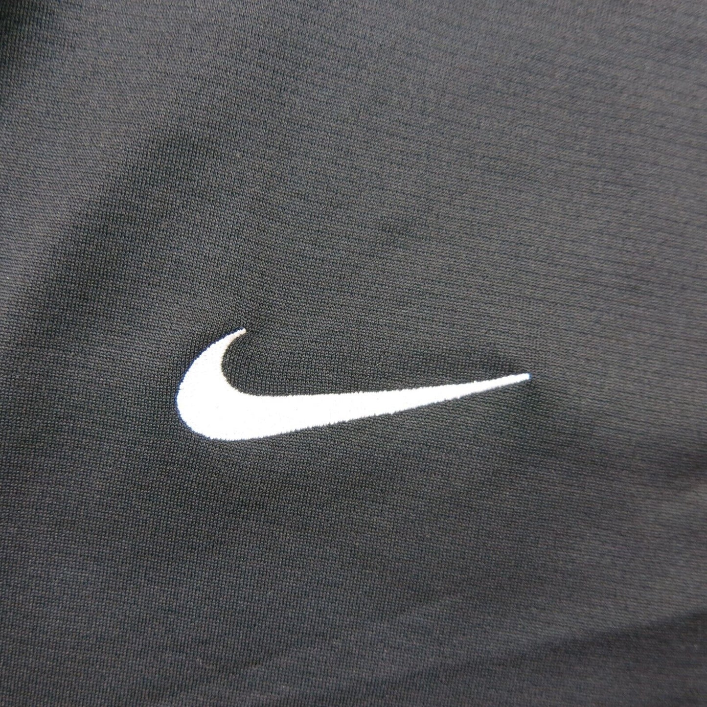Nike Dri Fit Mens T Shirt Sports Soccer Club Crew Neck Short Sleeves Black SZ XL
