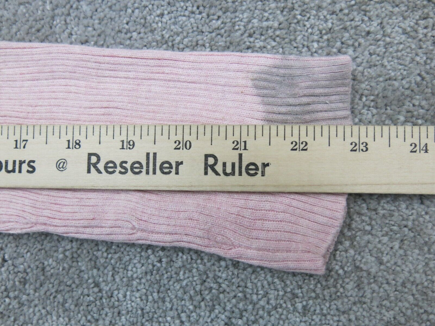 Old Navy Womens A-Line Sweater Dress Knitted Long Sleeve Deep V Neck Pink Size S