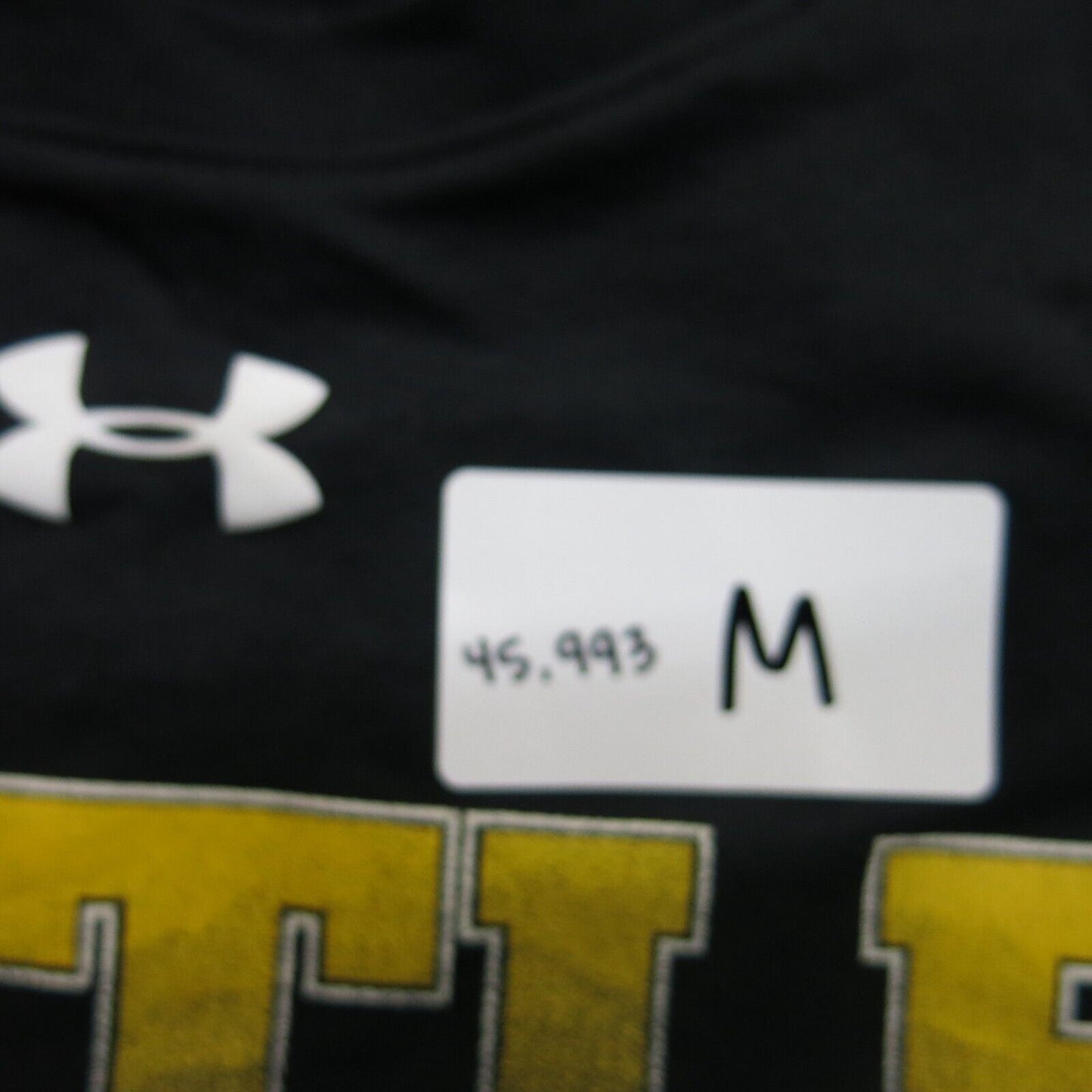 Under Armour Mens Crew Neck T-Shirt Pirates Lytle Loose Heatgear Black Size 2XL