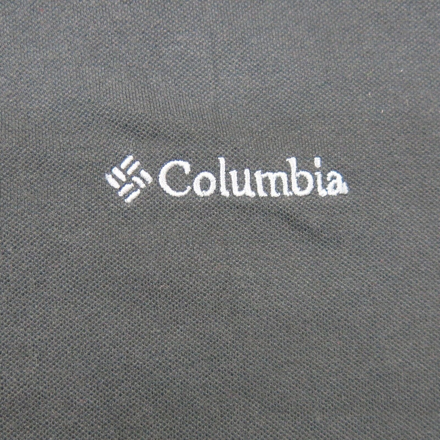 Columbia Sportswear Mens Polo Shirt Short Sleeves Active Fit Black Size X Large